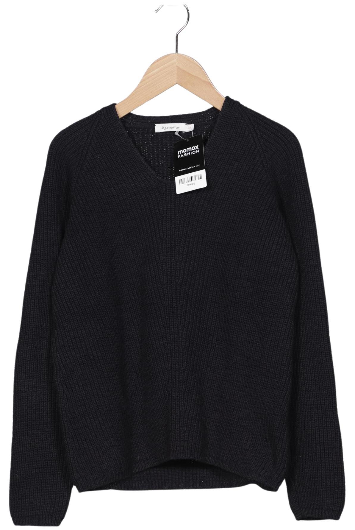 

hessnatur Damen Pullover, marineblau, Gr. 34