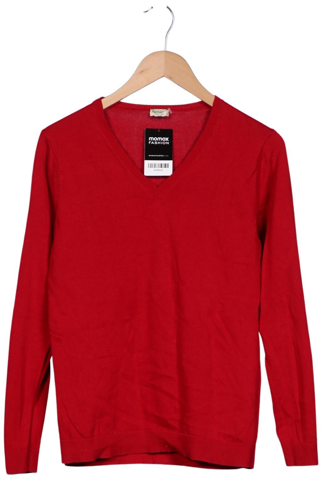 

hessnatur Damen Pullover, rot, Gr. 40