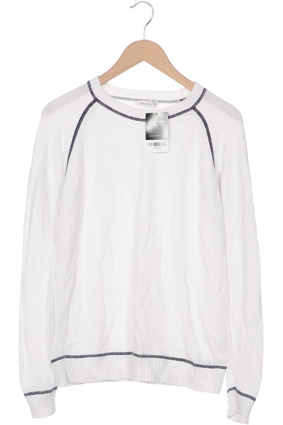 

hessnatur Damen Pullover, weiß, Gr. 42