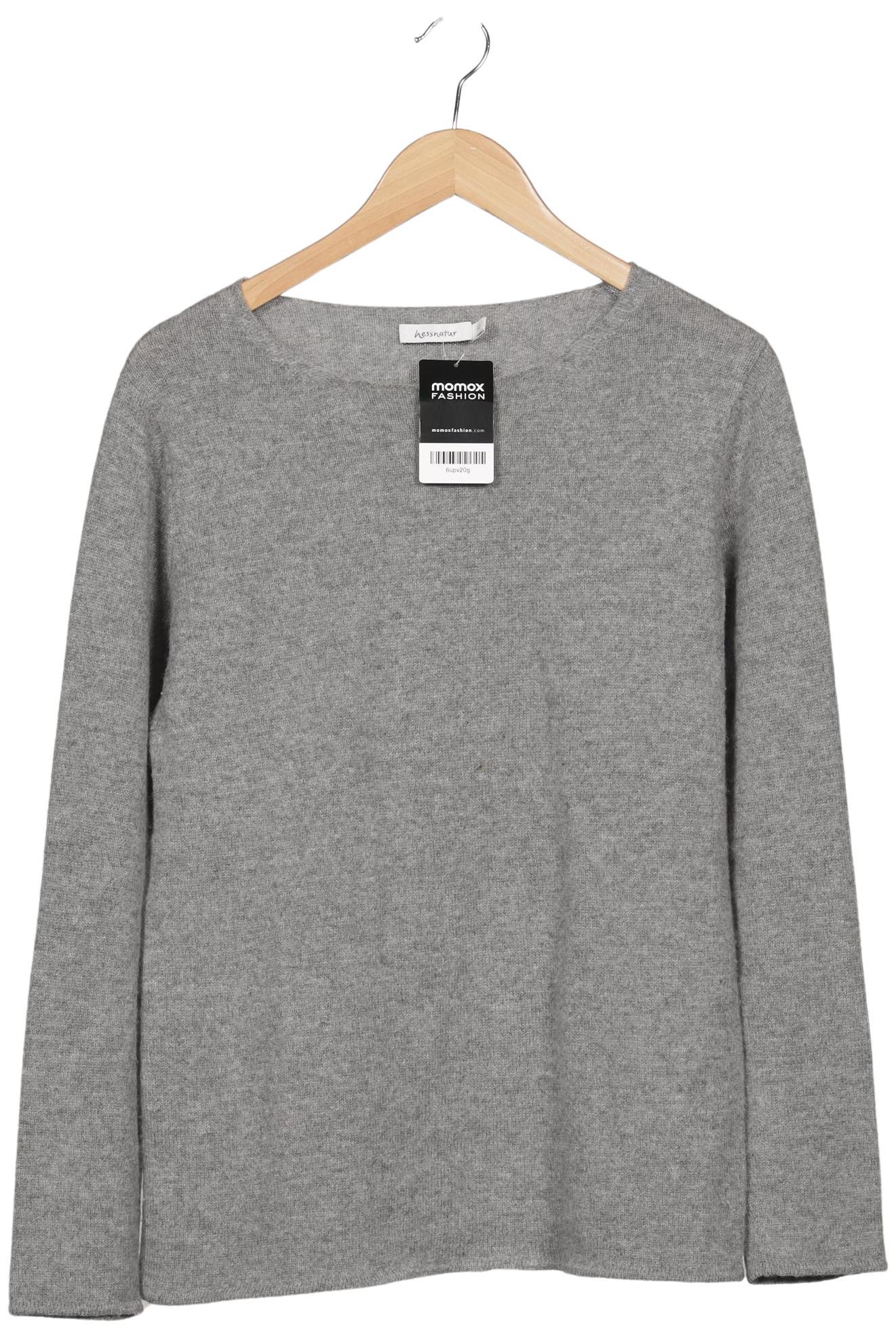 

hessnatur Damen Pullover, grau, Gr. 42