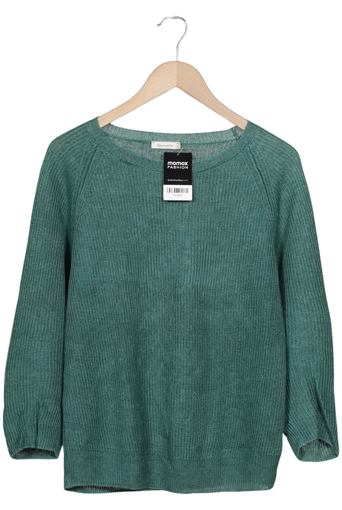 

hessnatur Damen Pullover, grün, Gr. 42