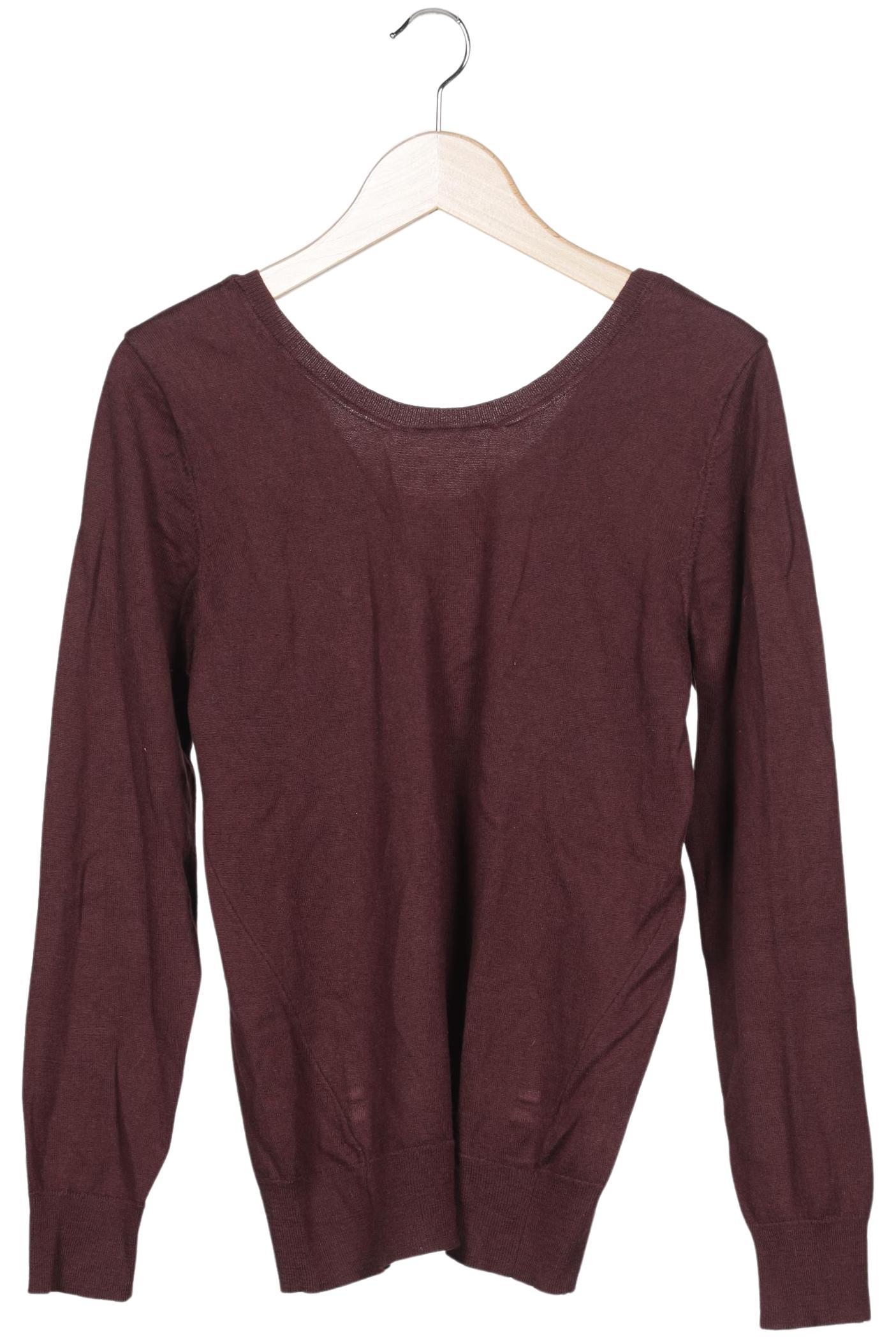 

hessnatur Damen Pullover, bordeaux, Gr. 40