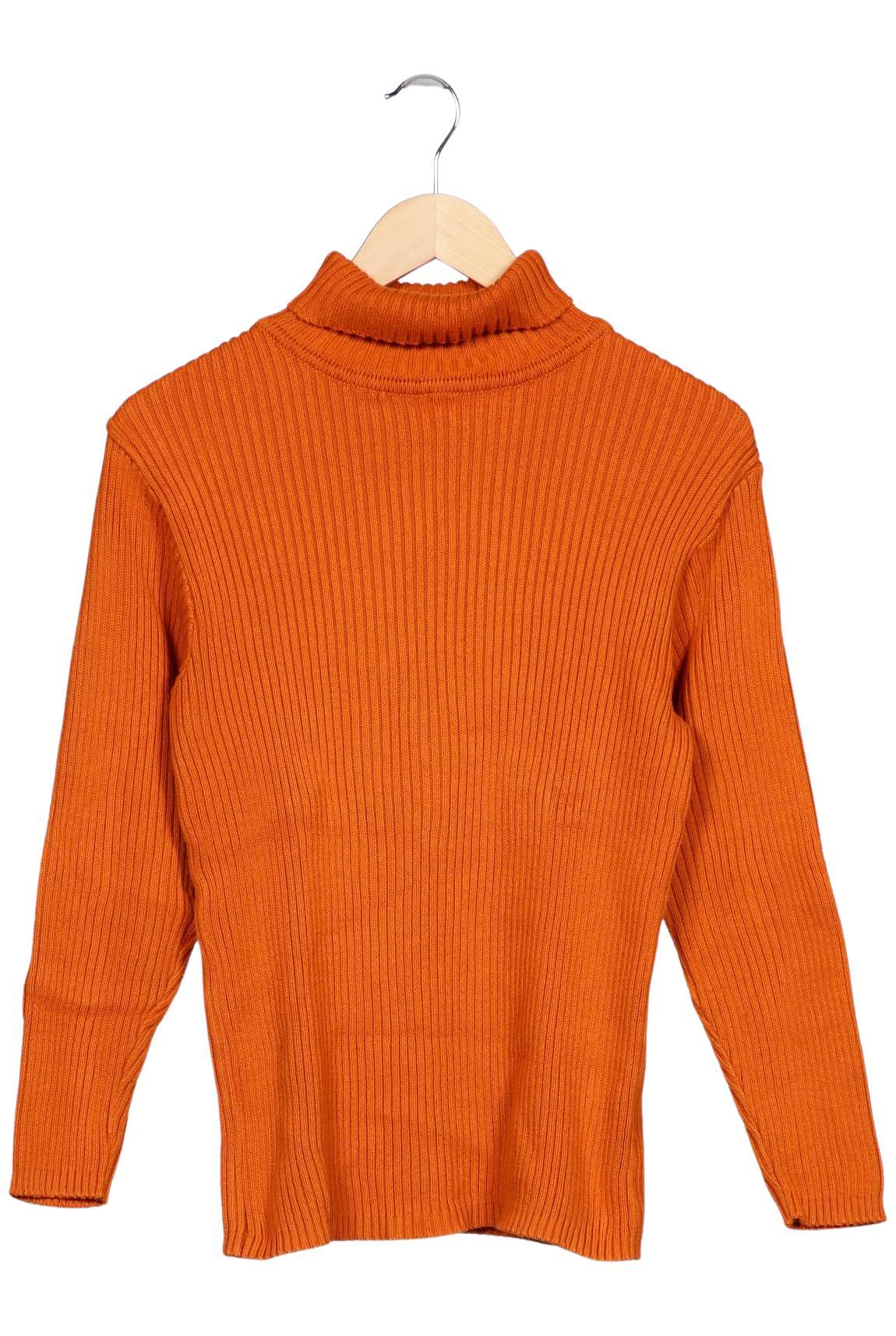 

hessnatur Damen Pullover, orange, Gr. 38