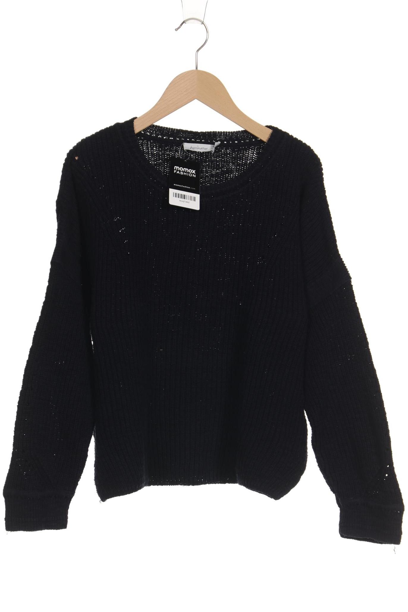 

hessnatur Damen Pullover, schwarz, Gr. 38
