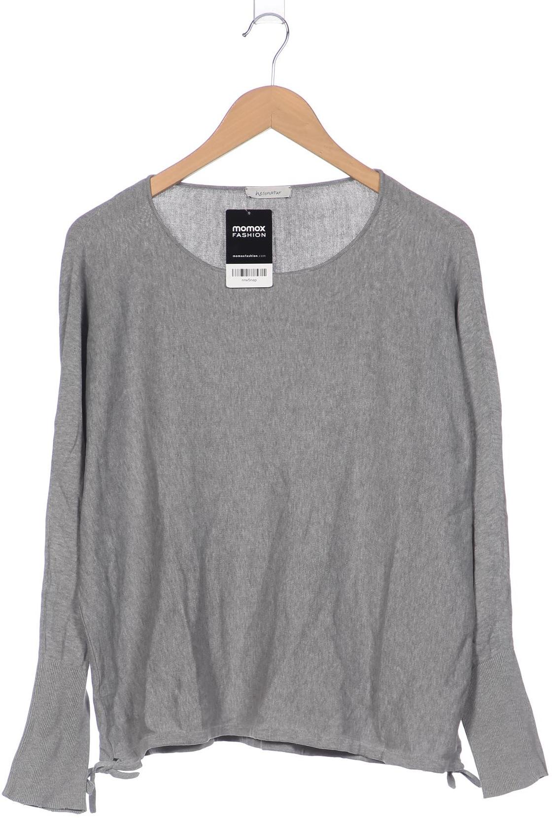 

hessnatur Damen Pullover, grau, Gr. 42