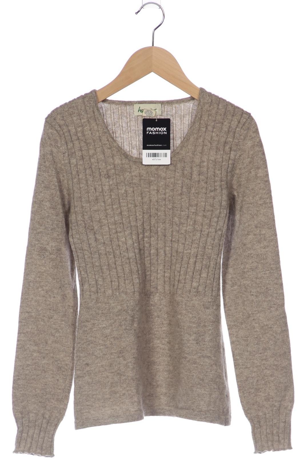 

hessnatur Damen Pullover, grau, Gr. 34