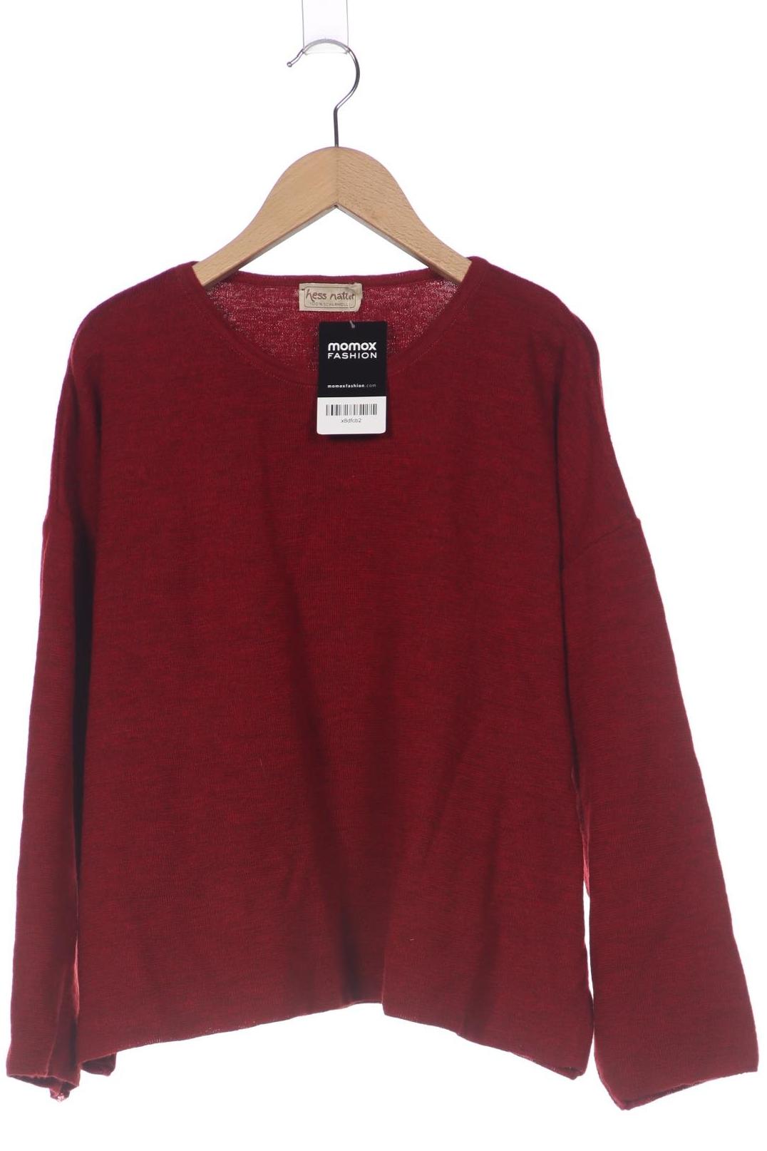 

hessnatur Damen Pullover, bordeaux, Gr. 42