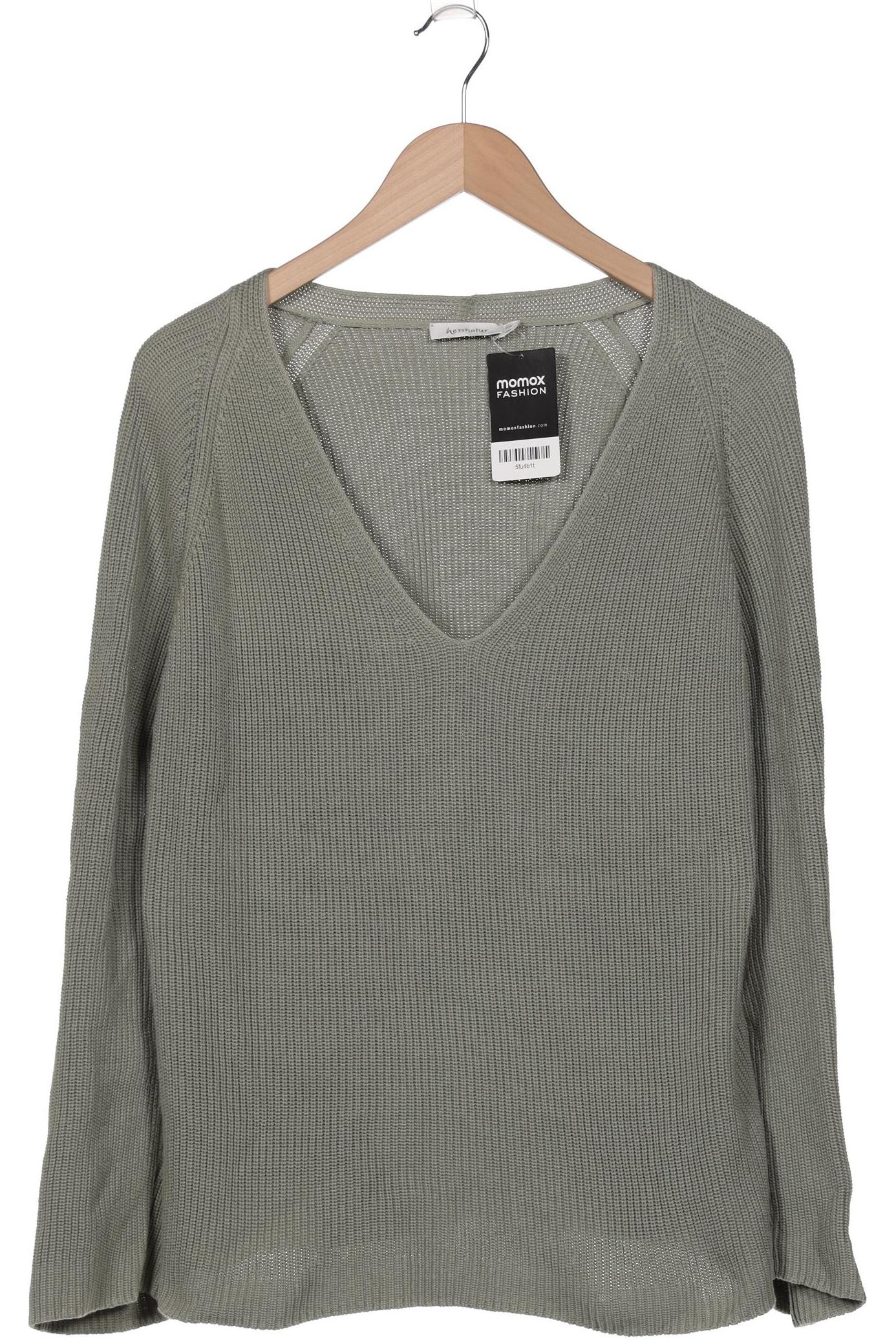 

hessnatur Damen Pullover, grün, Gr. 44