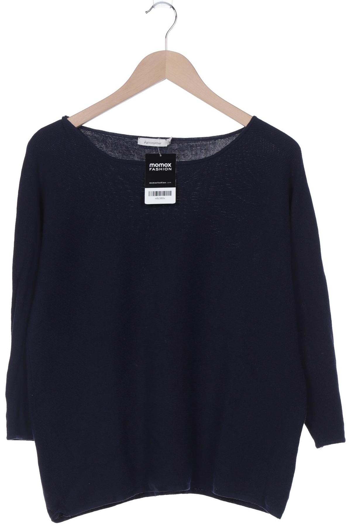 

hessnatur Damen Pullover, marineblau, Gr. 42