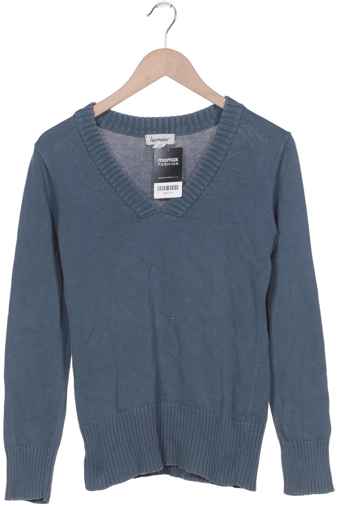 

hessnatur Damen Pullover, grün, Gr. 36
