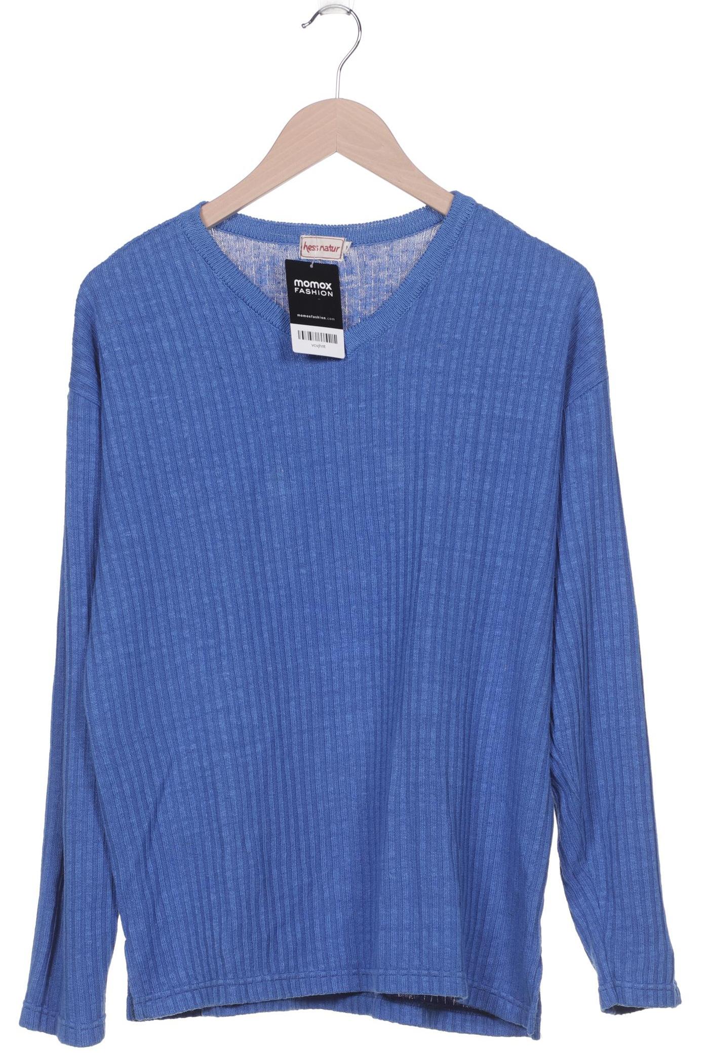 

hessnatur Damen Pullover, blau, Gr. 38