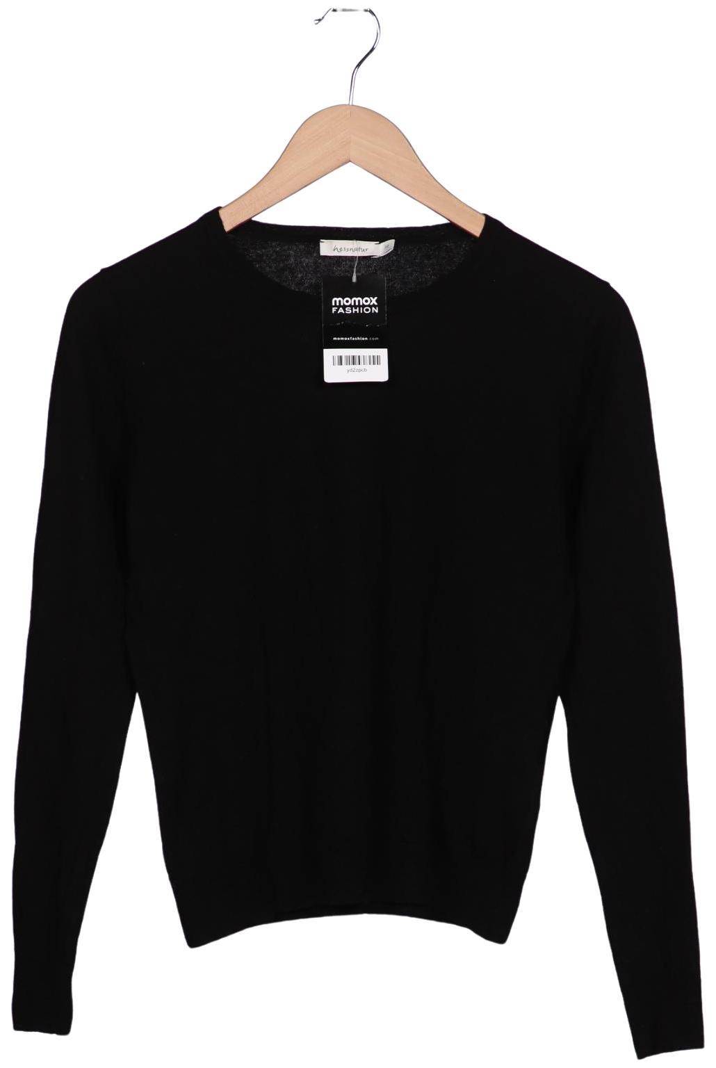 

hessnatur Damen Pullover, schwarz, Gr. 38