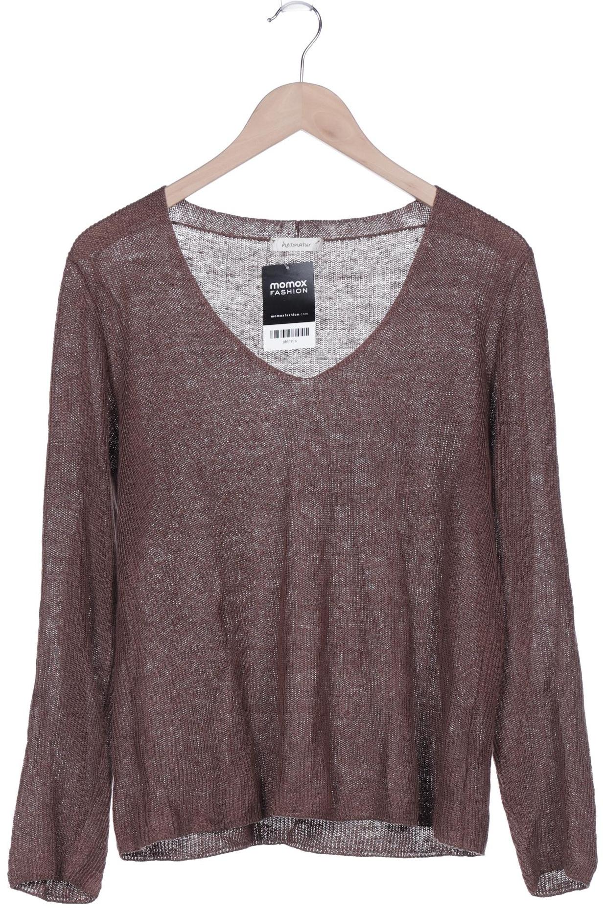 

hessnatur Damen Pullover, braun, Gr. 40
