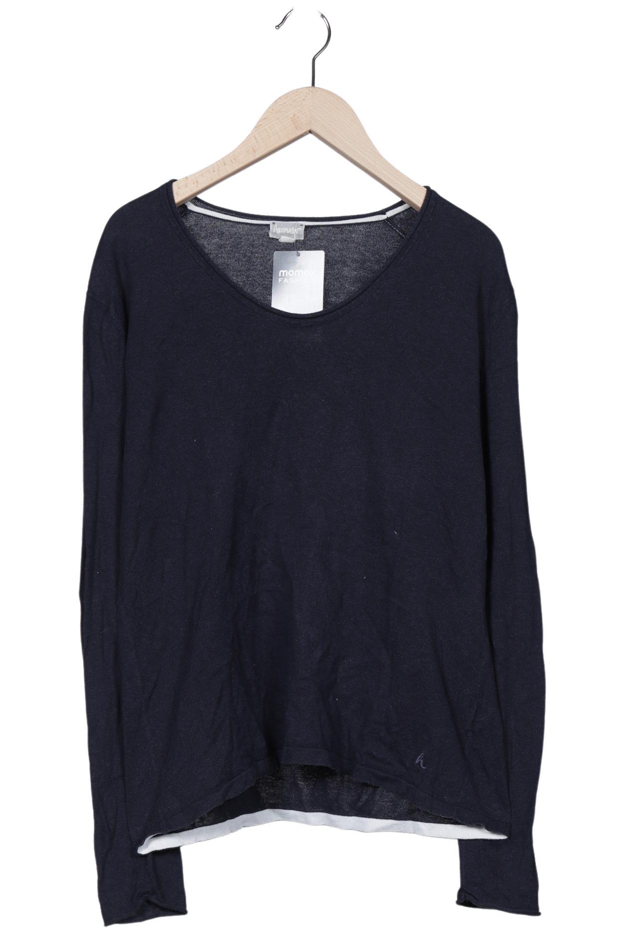 

hessnatur Damen Pullover, marineblau, Gr. 38