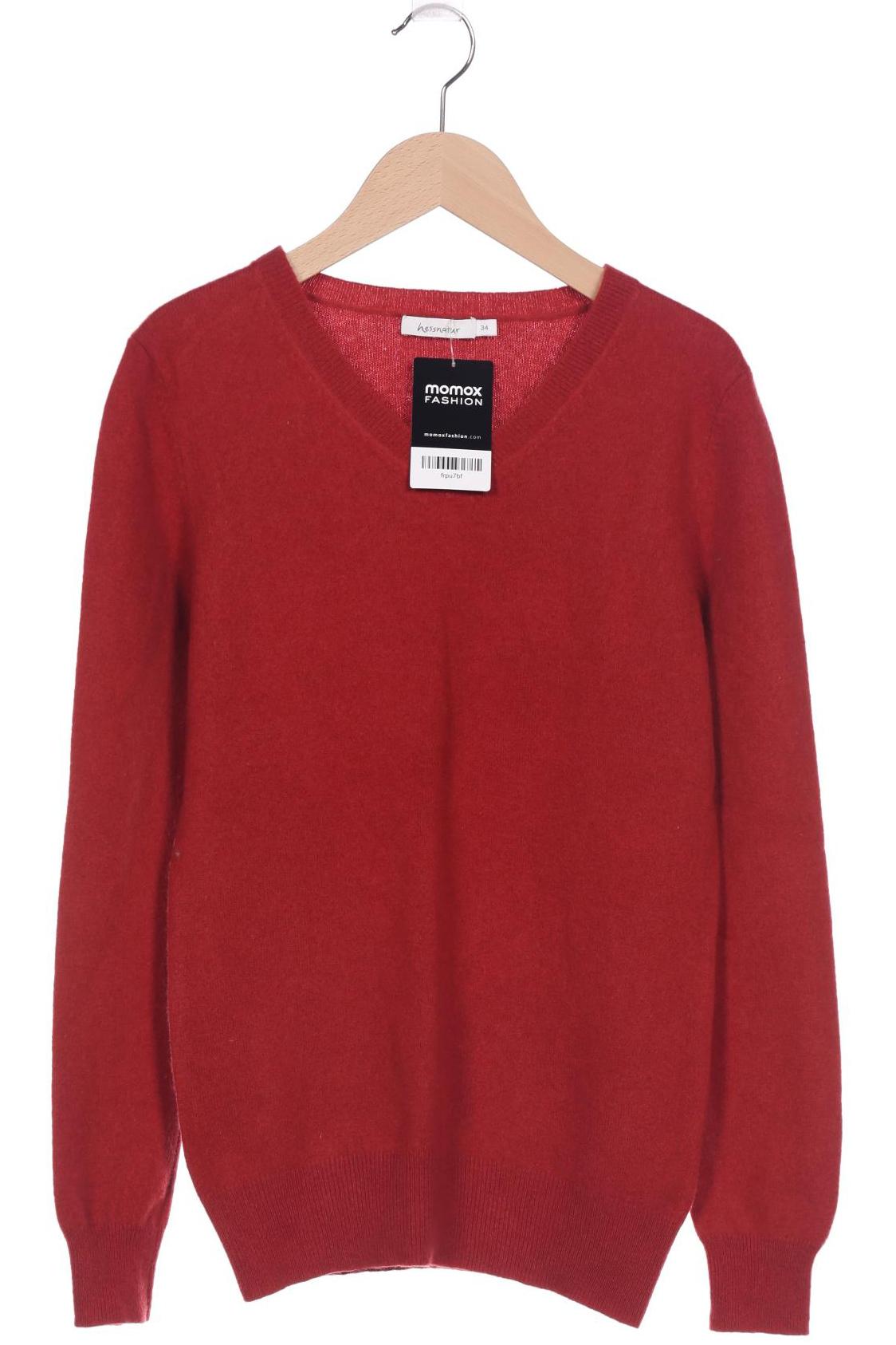 

hessnatur Damen Pullover, rot, Gr. 34