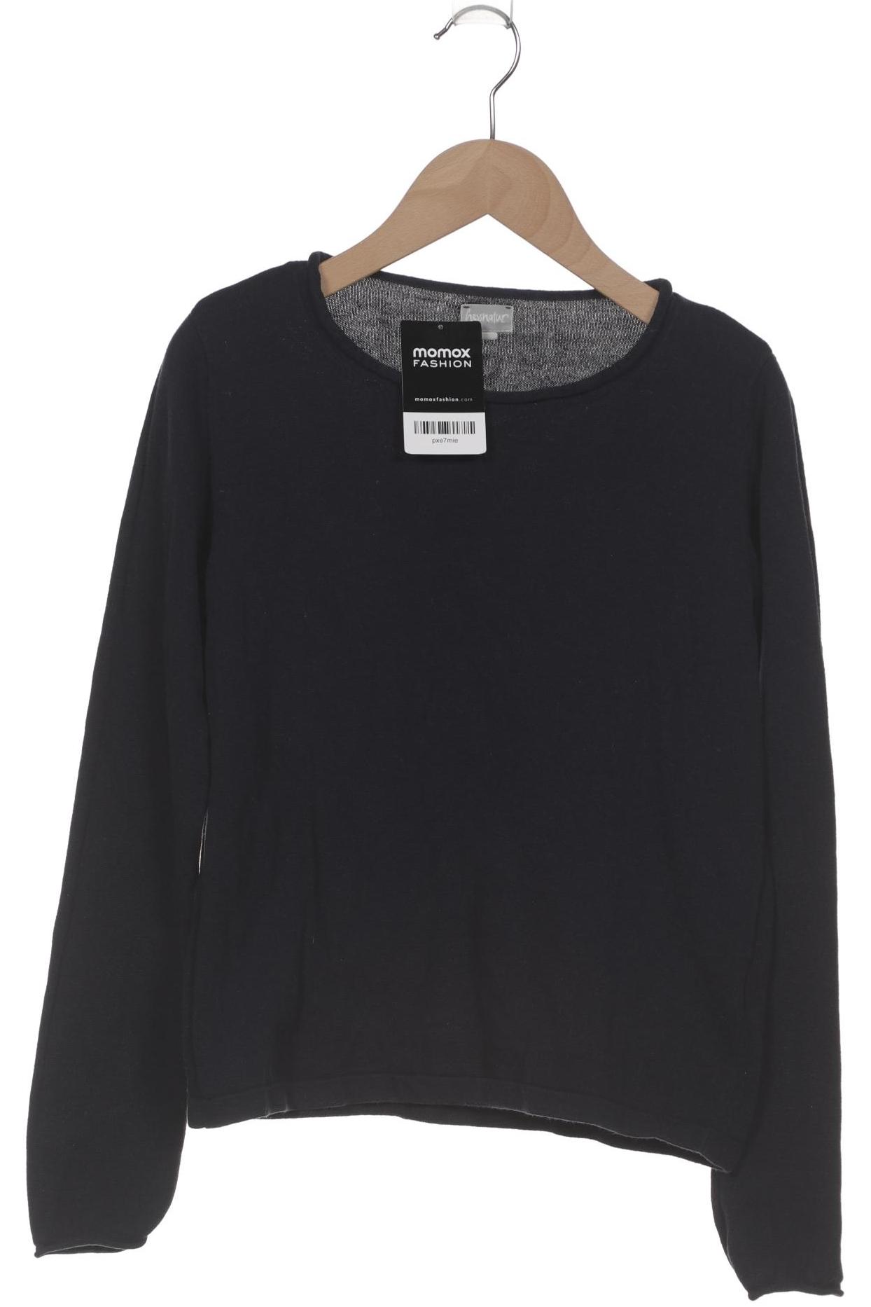 

hessnatur Damen Pullover, marineblau, Gr. 36
