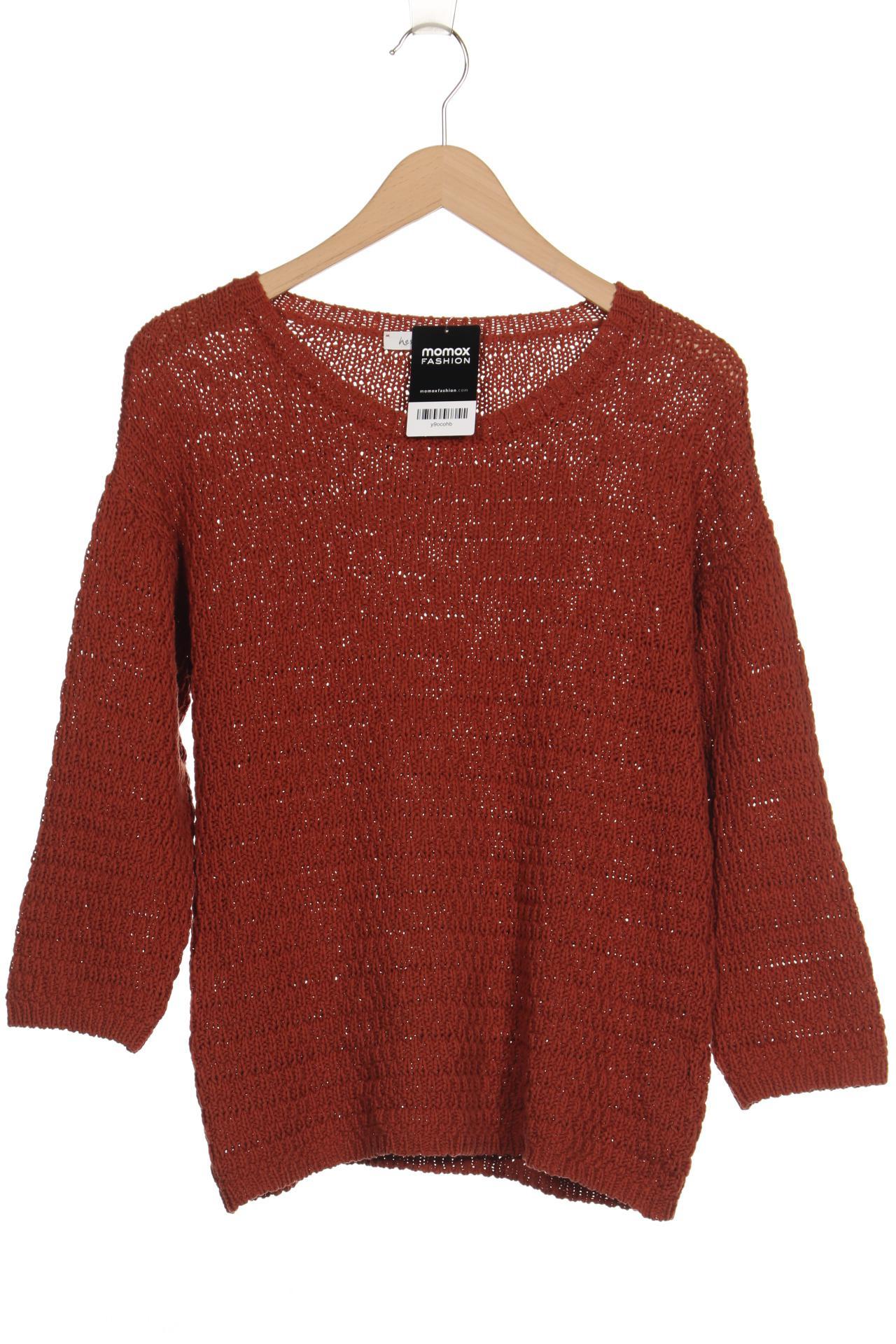 

hessnatur Damen Pullover, orange, Gr. 38