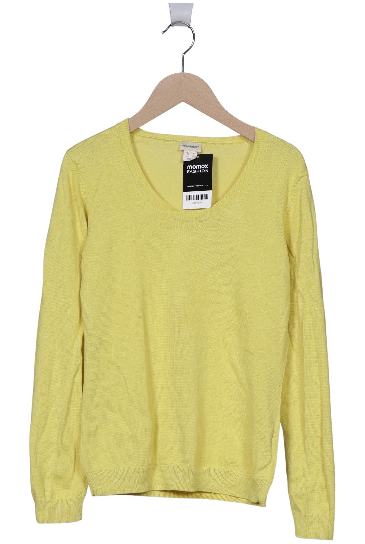 

hessnatur Damen Pullover, gelb, Gr. 34