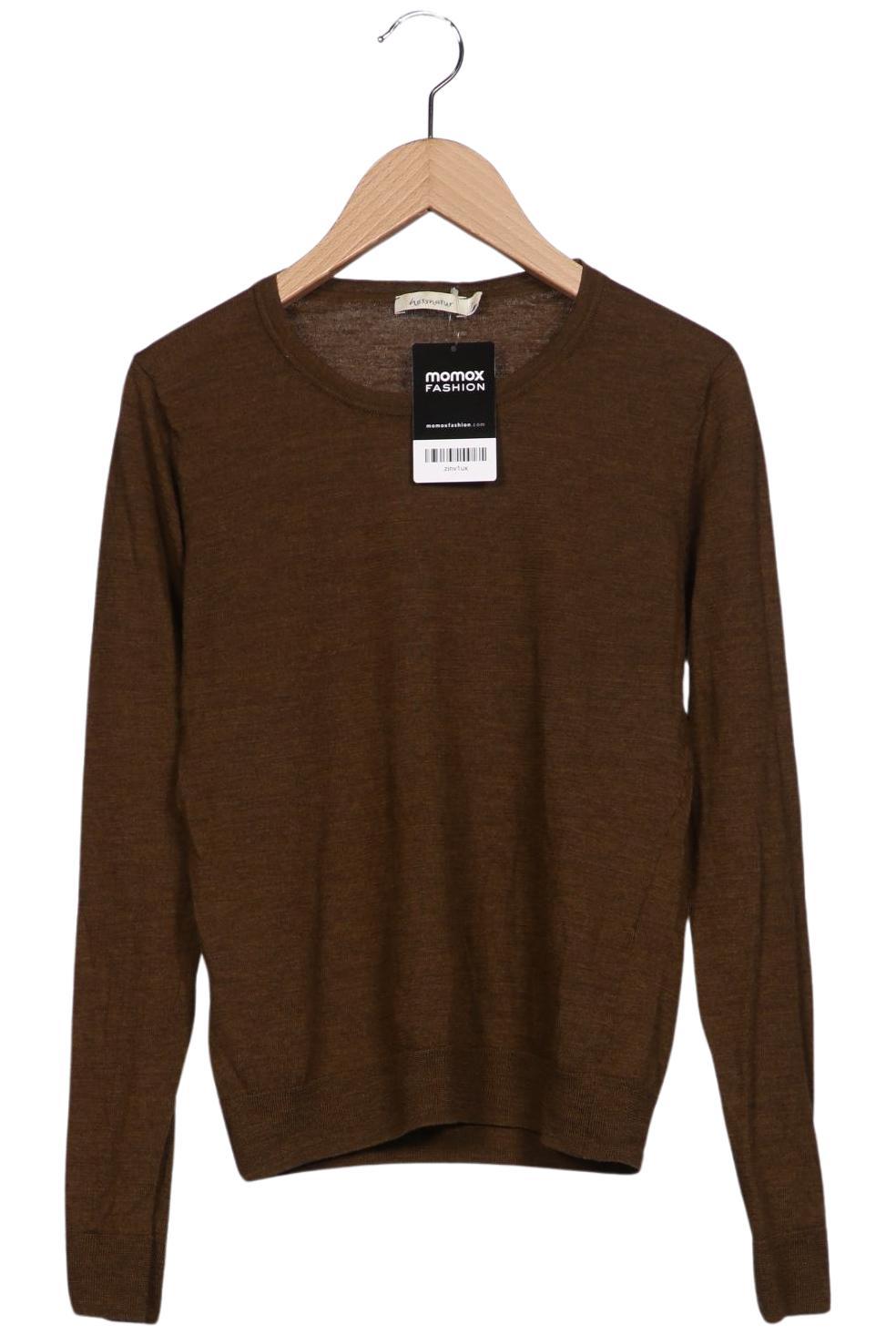 

hessnatur Damen Pullover, braun, Gr. 38