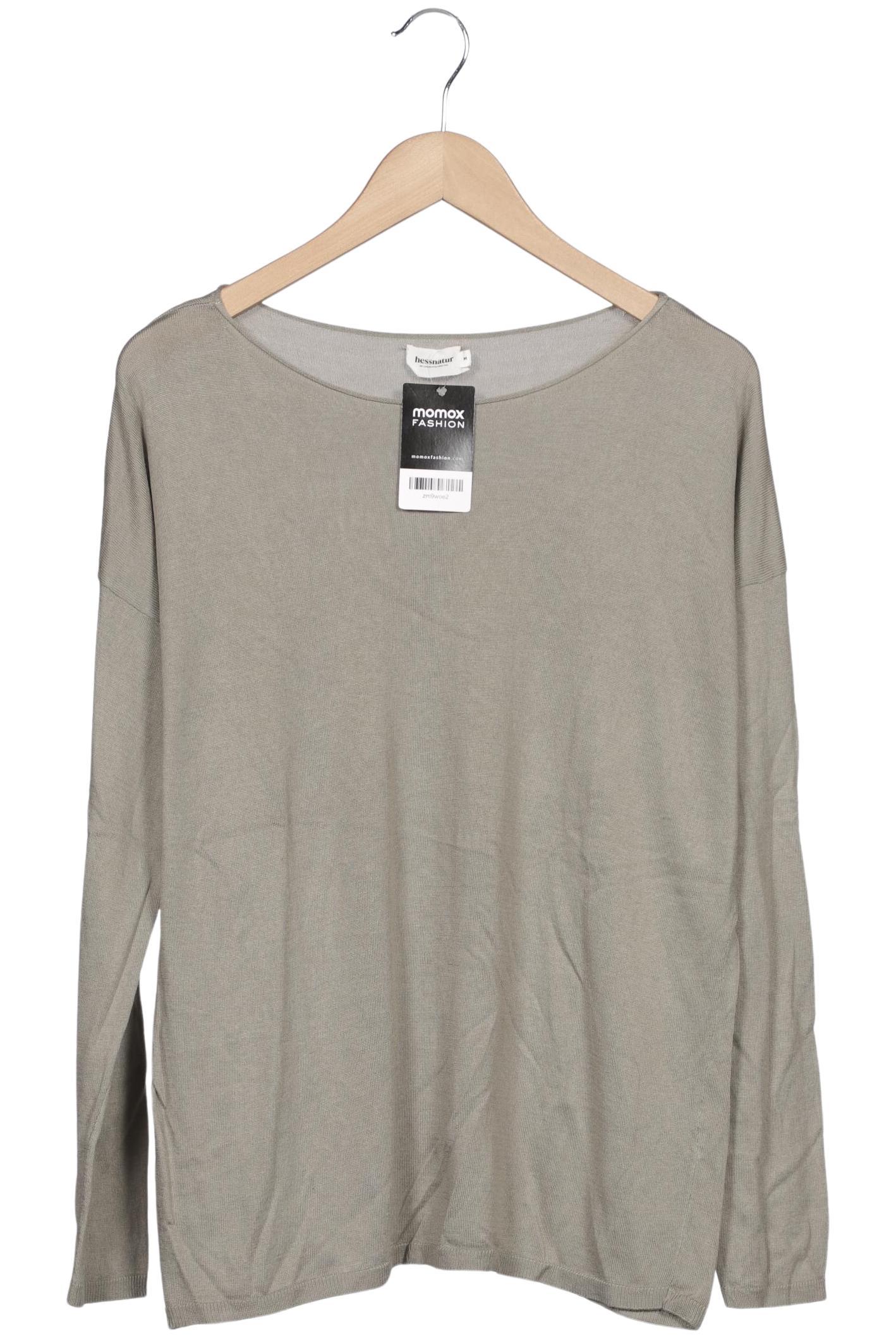 

hessnatur Damen Pullover, grau, Gr. 38