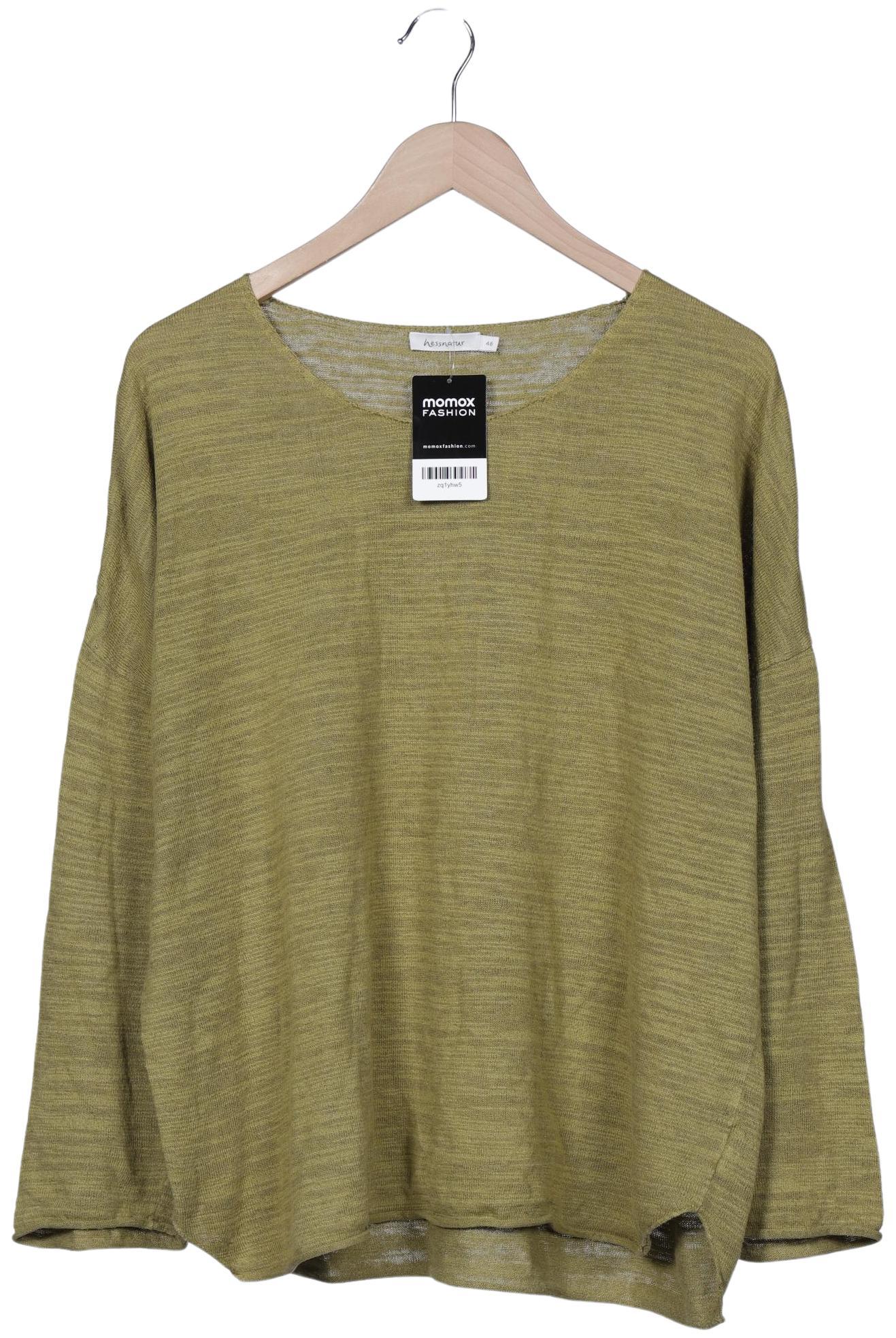 

hessnatur Damen Pullover, grün, Gr. 46