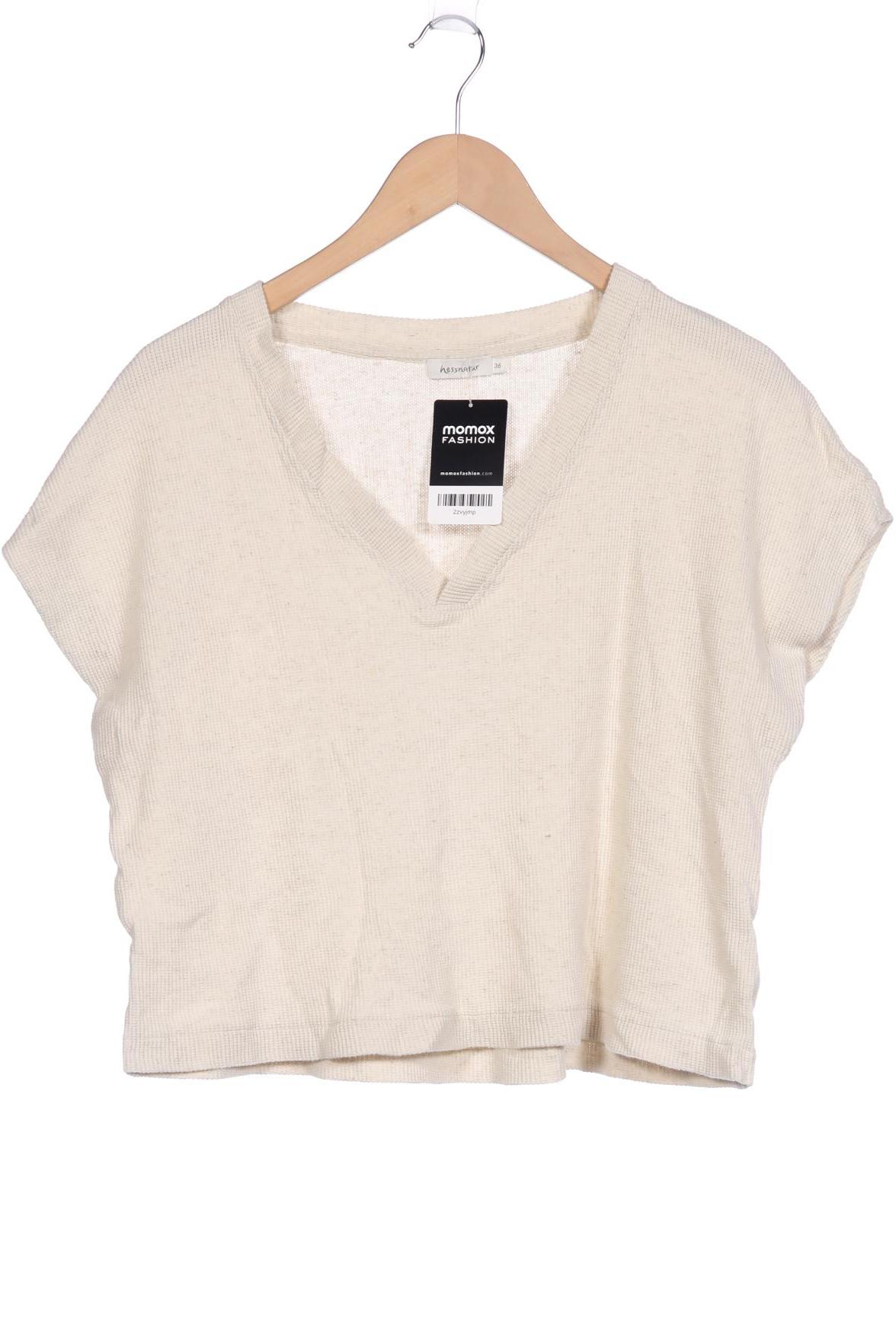 

hessnatur Damen Pullover, cremeweiß, Gr. 36
