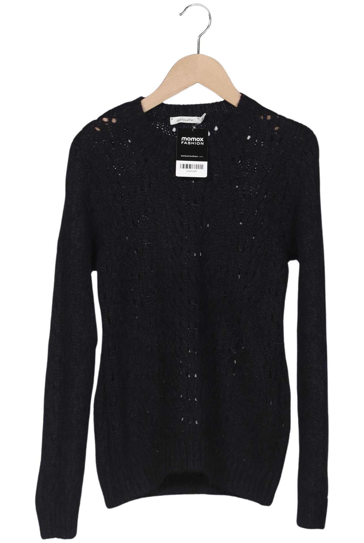 

hessnatur Damen Pullover, marineblau, Gr. 34