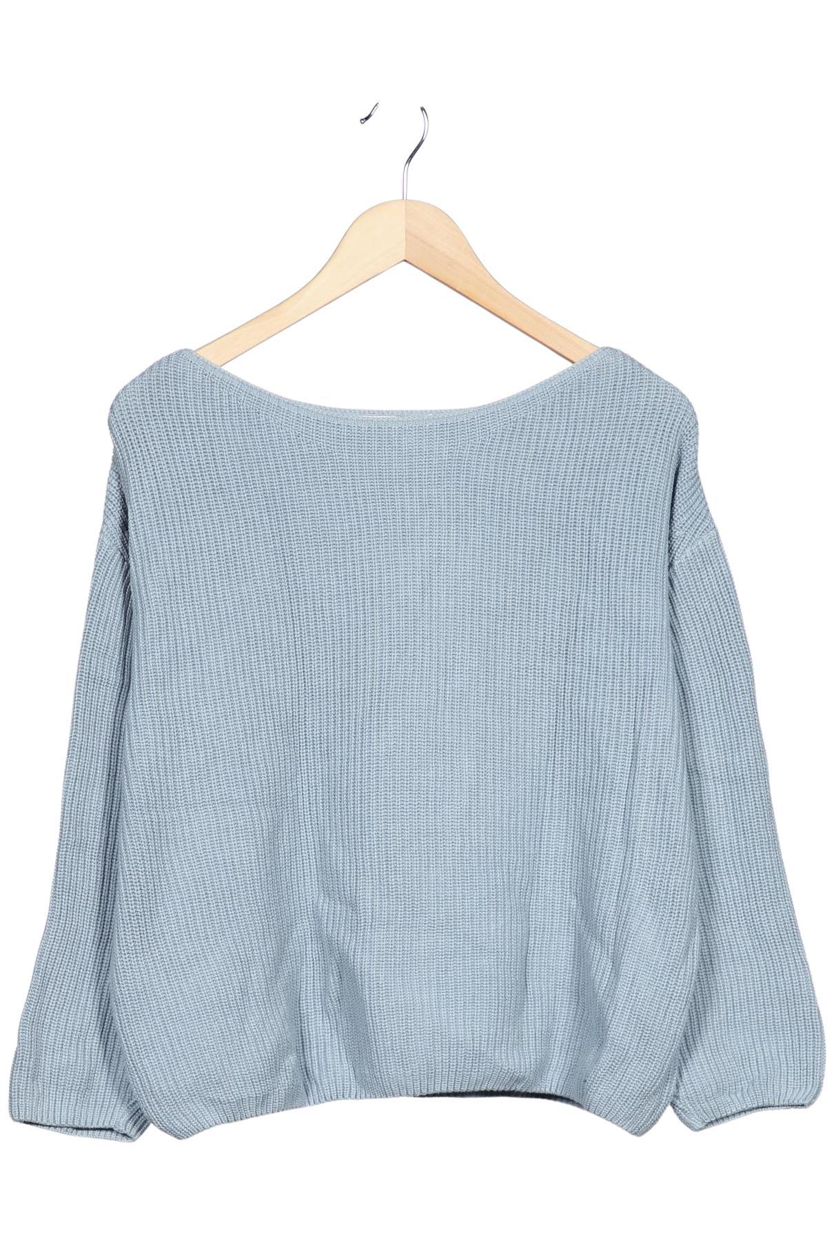 

hessnatur Damen Pullover, hellblau, Gr. 36