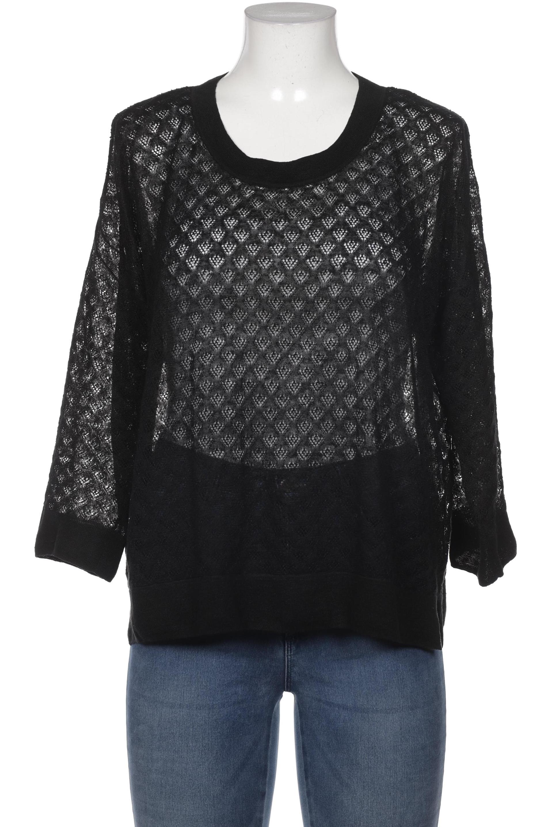 

hessnatur Damen Pullover, schwarz, Gr. 42