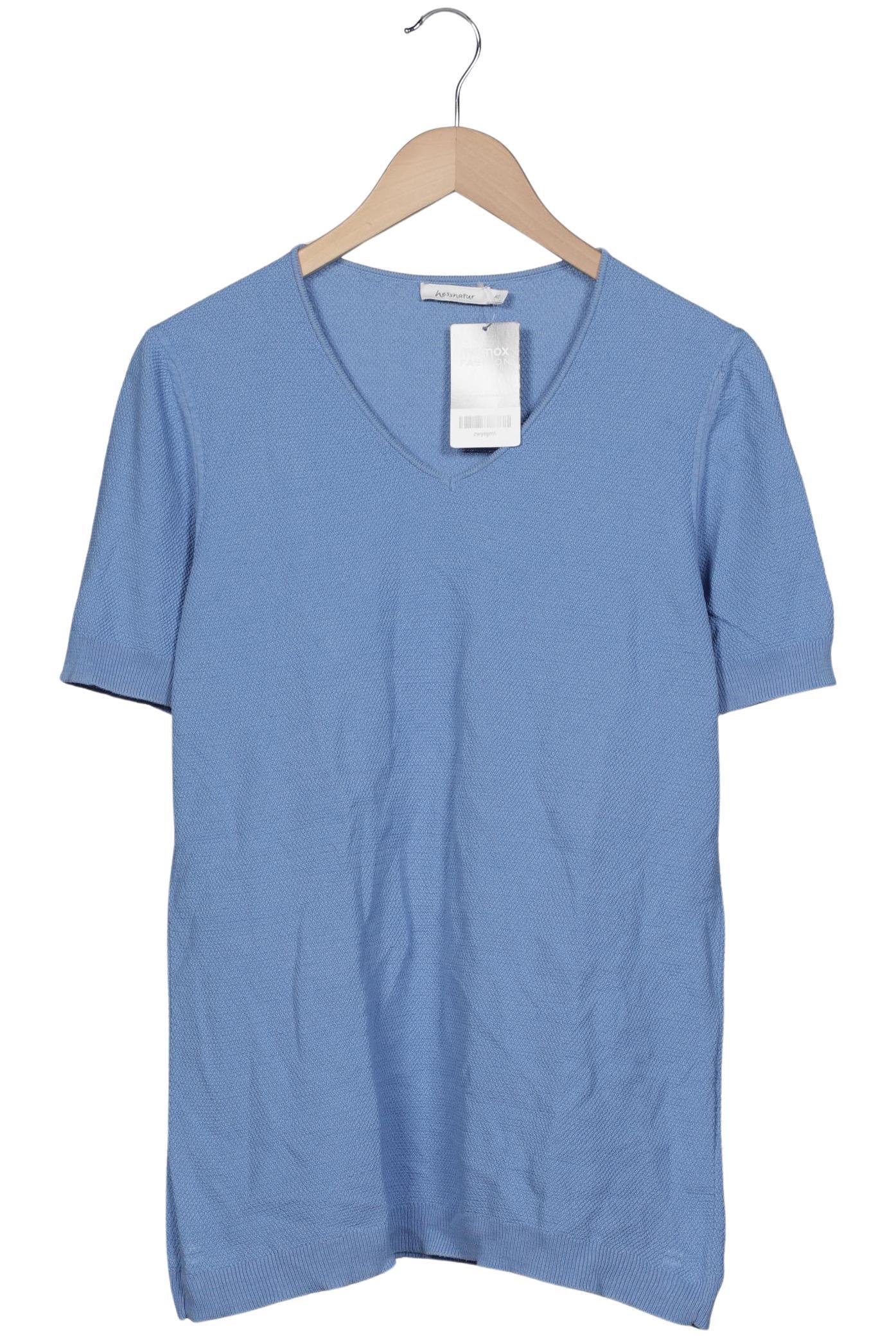

hessnatur Damen Pullover, blau, Gr. 40