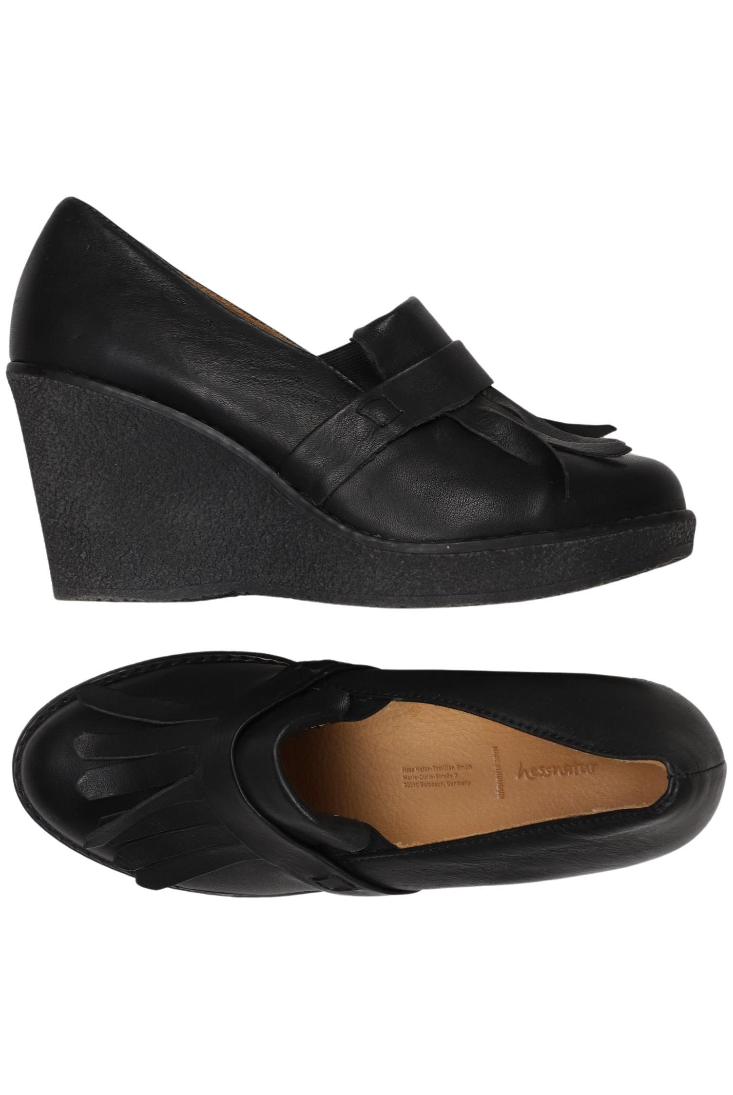 

hessnatur Damen Pumps, schwarz, Gr. 40