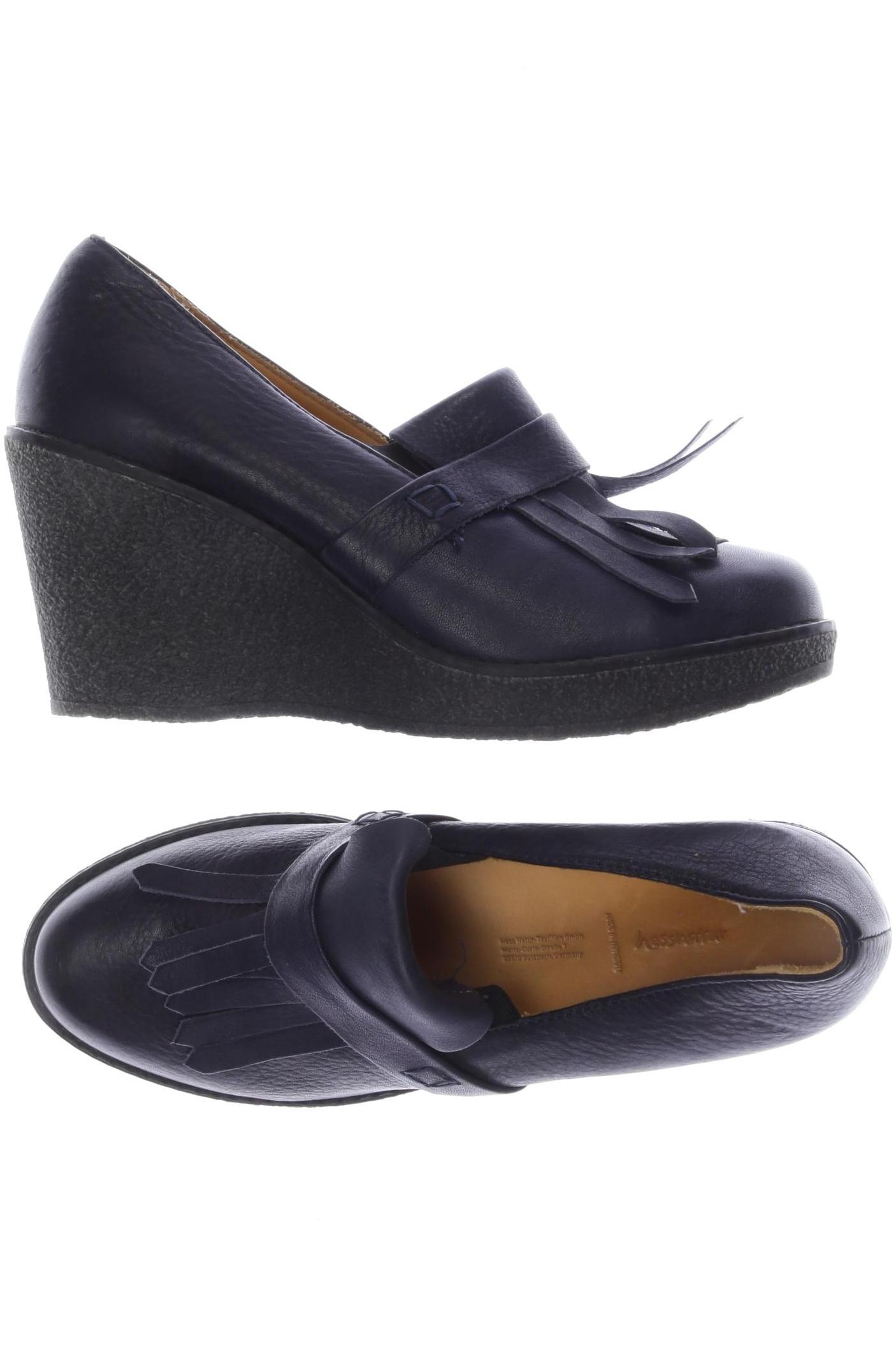 

hessnatur Damen Pumps, marineblau, Gr. 41