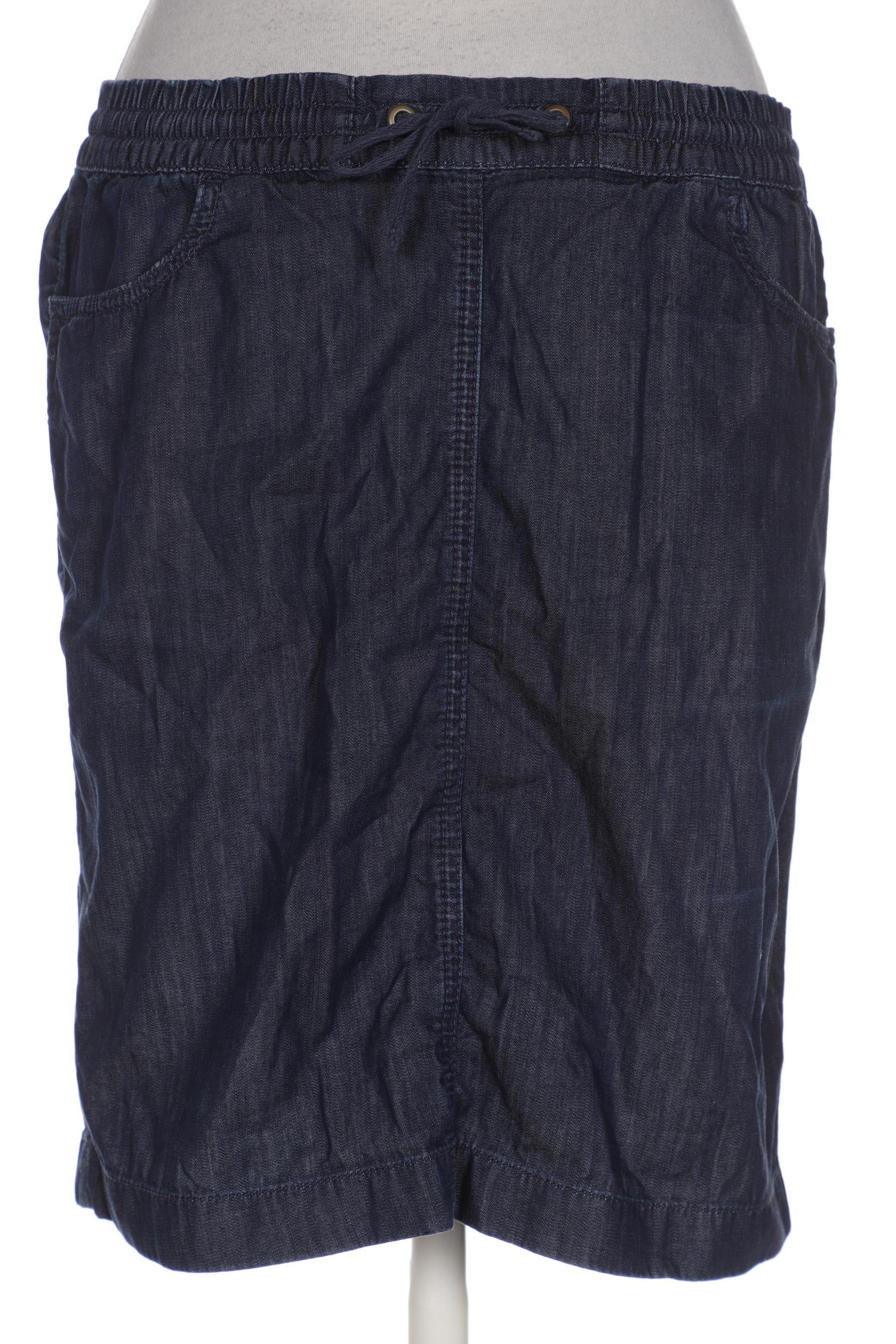 

hessnatur Damen Rock, marineblau, Gr. 38