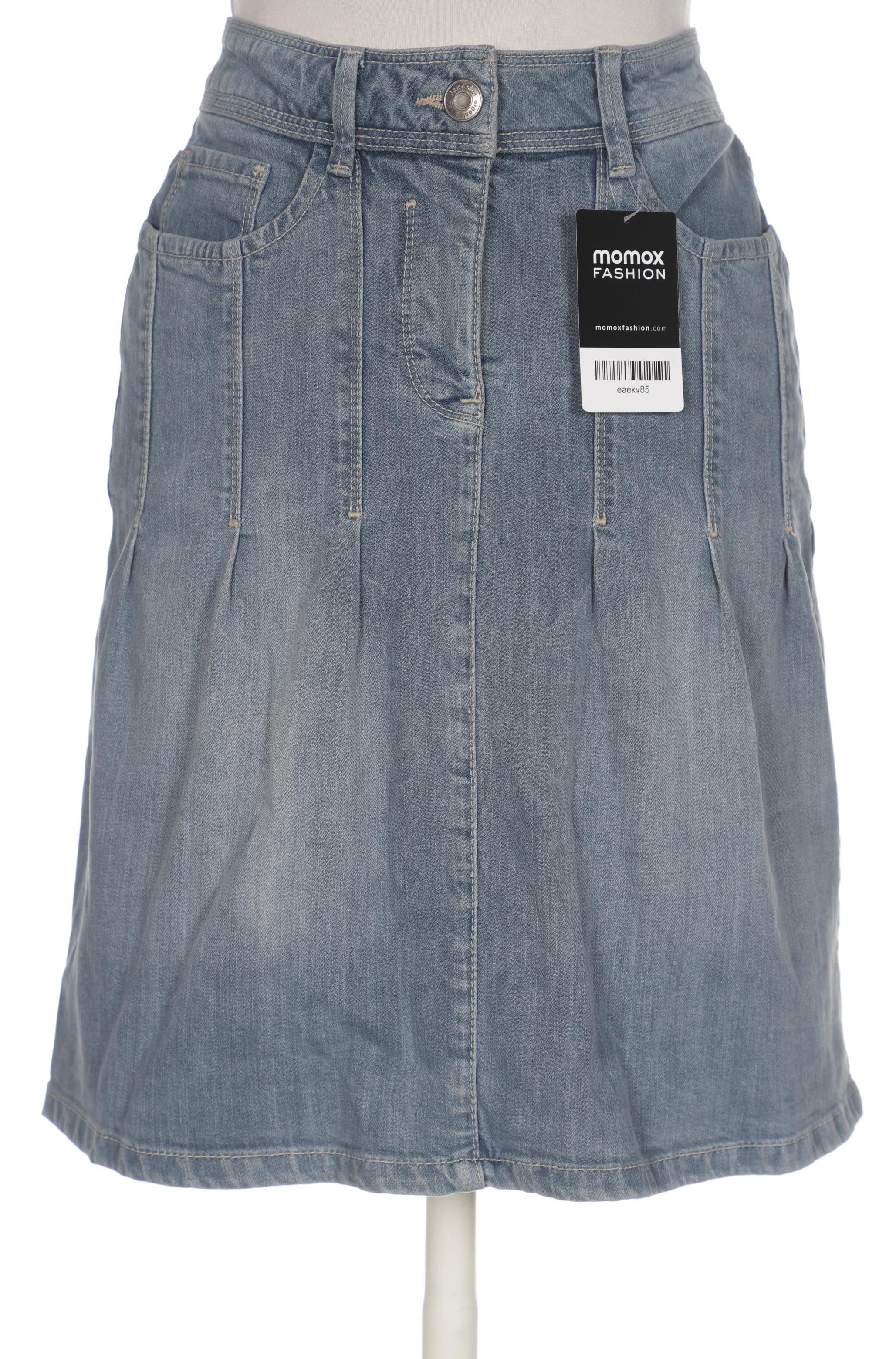 

hessnatur Damen Rock, blau, Gr. 34