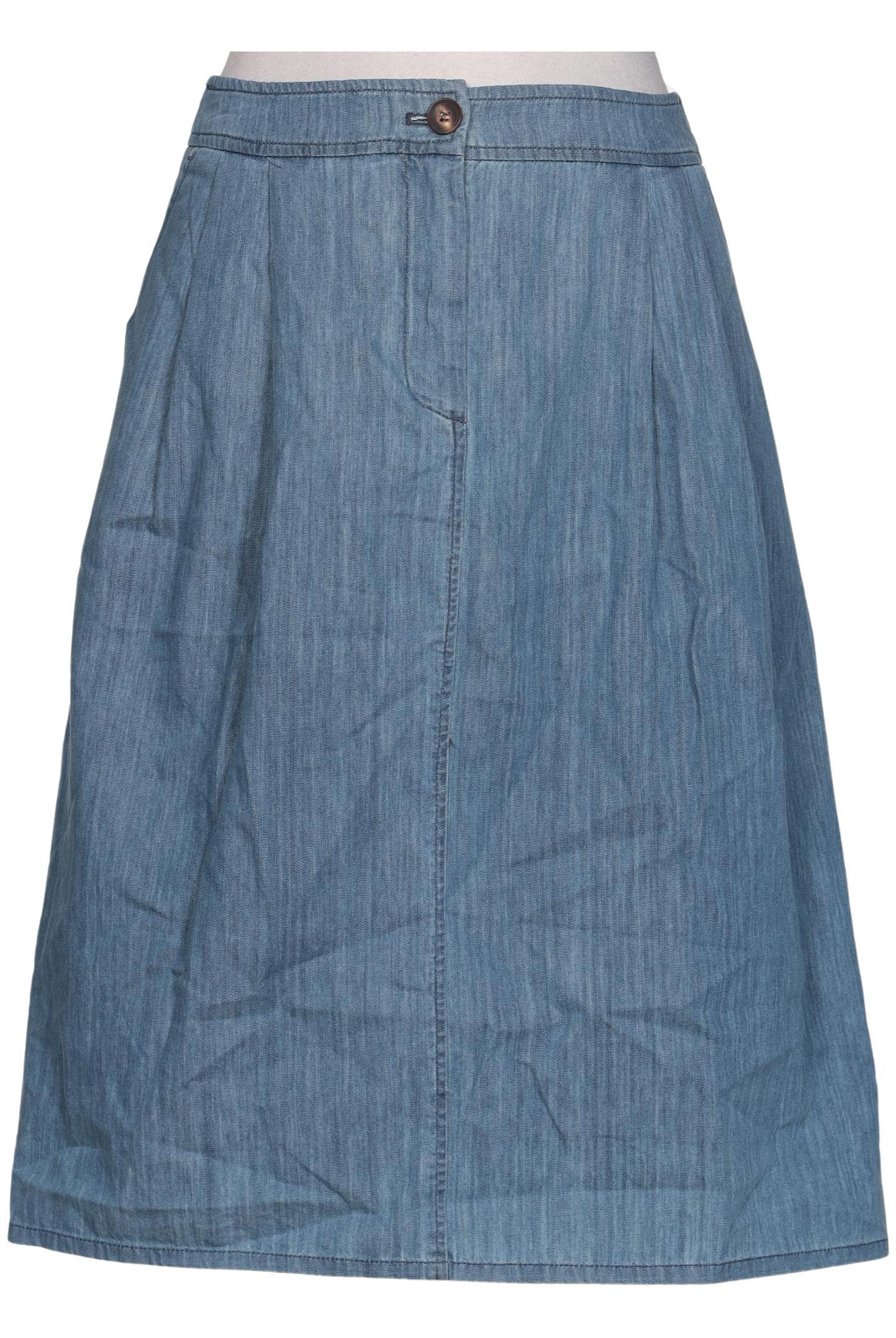 

hessnatur Damen Rock, blau, Gr. 36