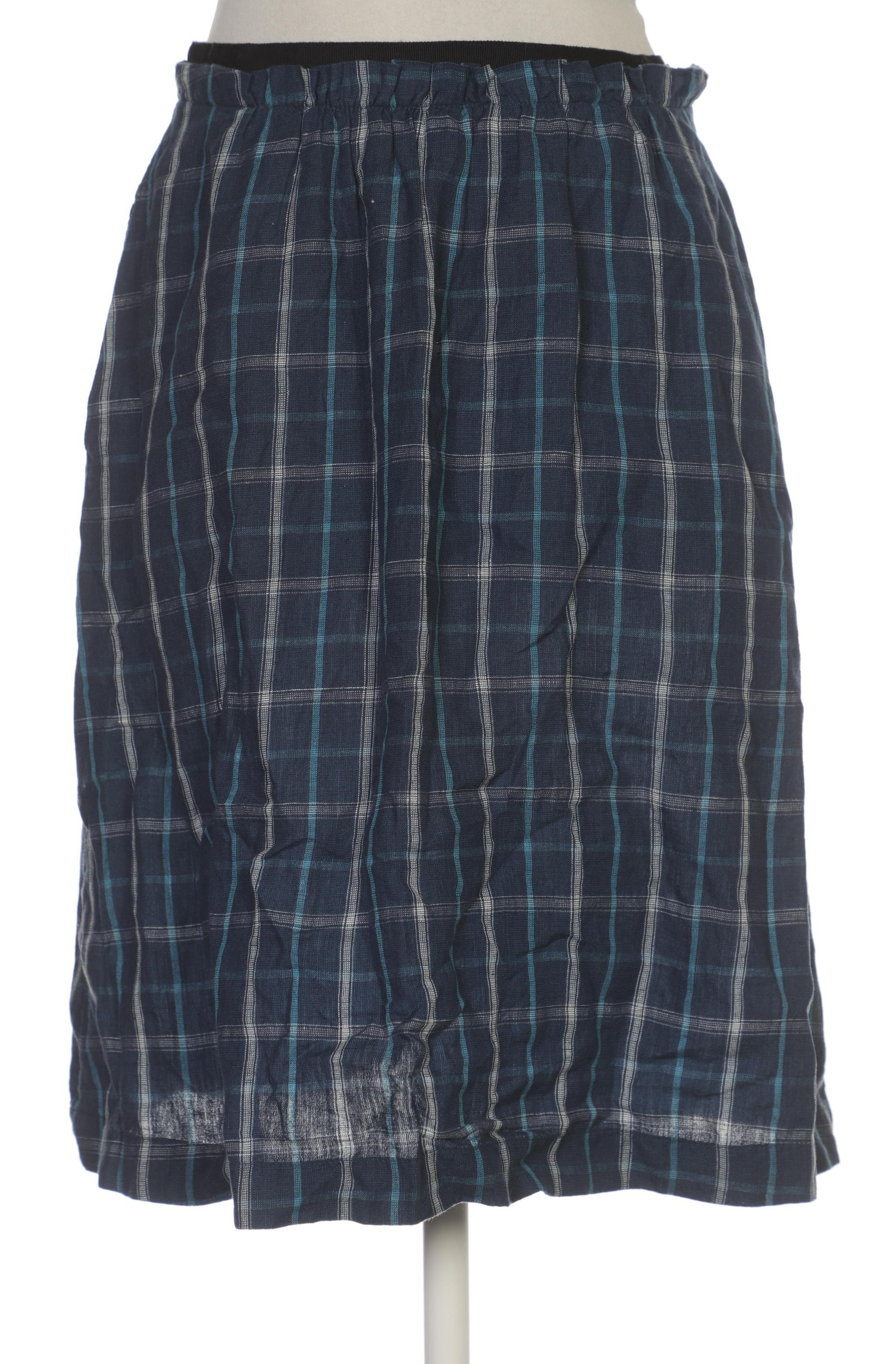 

hessnatur Damen Rock, blau, Gr. 38