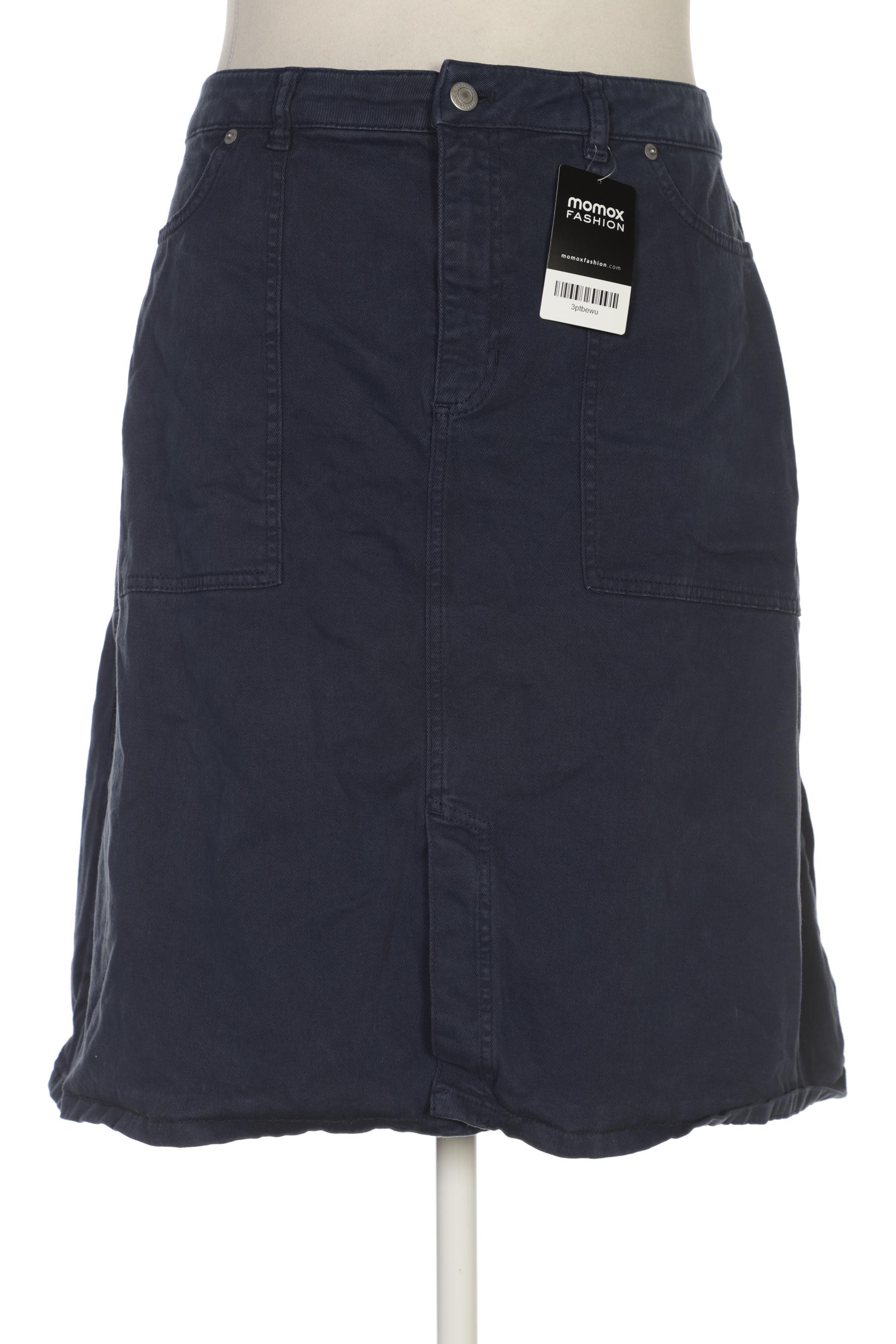 

hessnatur Damen Rock, marineblau, Gr. 48