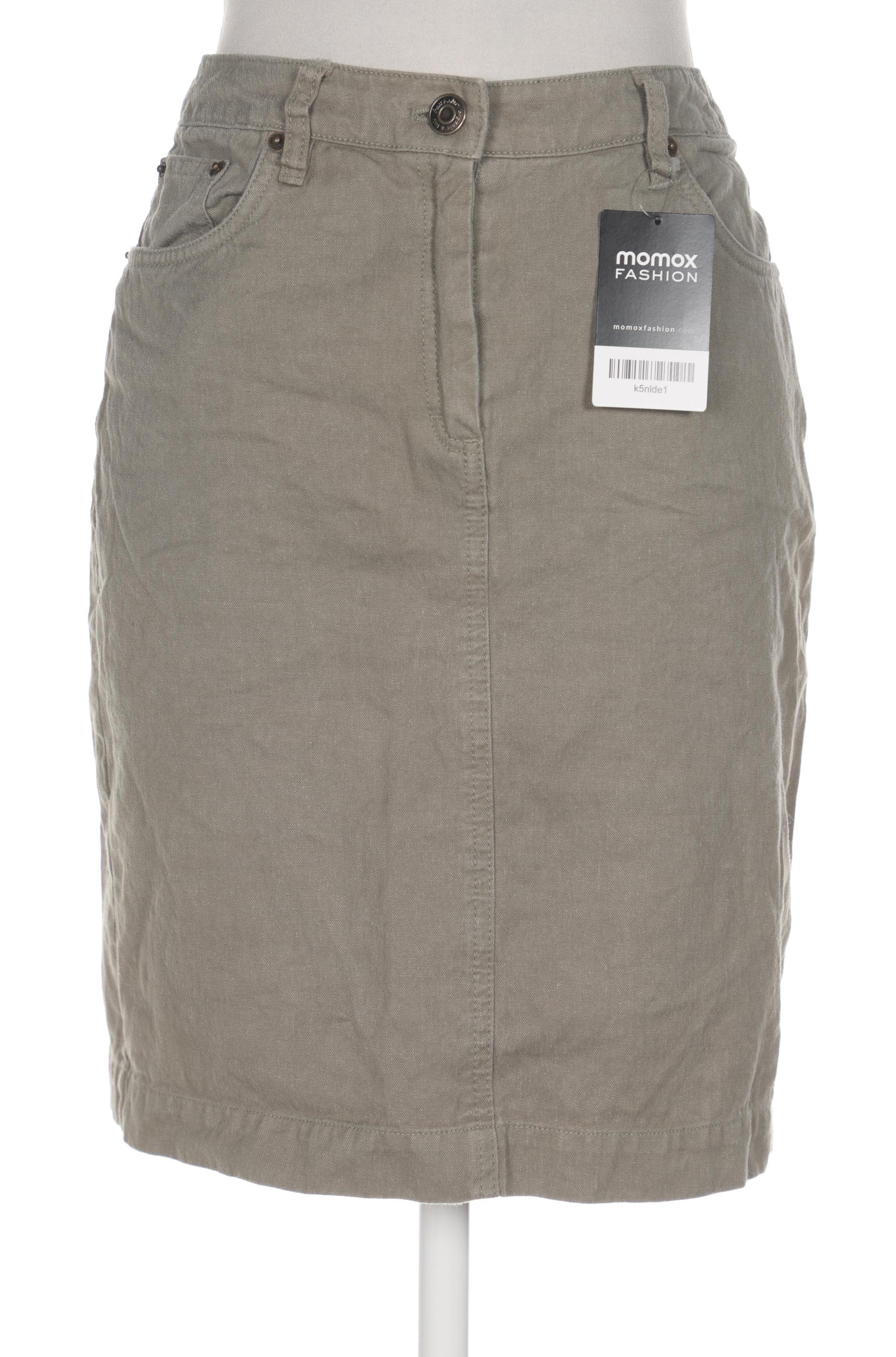 

hessnatur Damen Rock, grün, Gr. 36