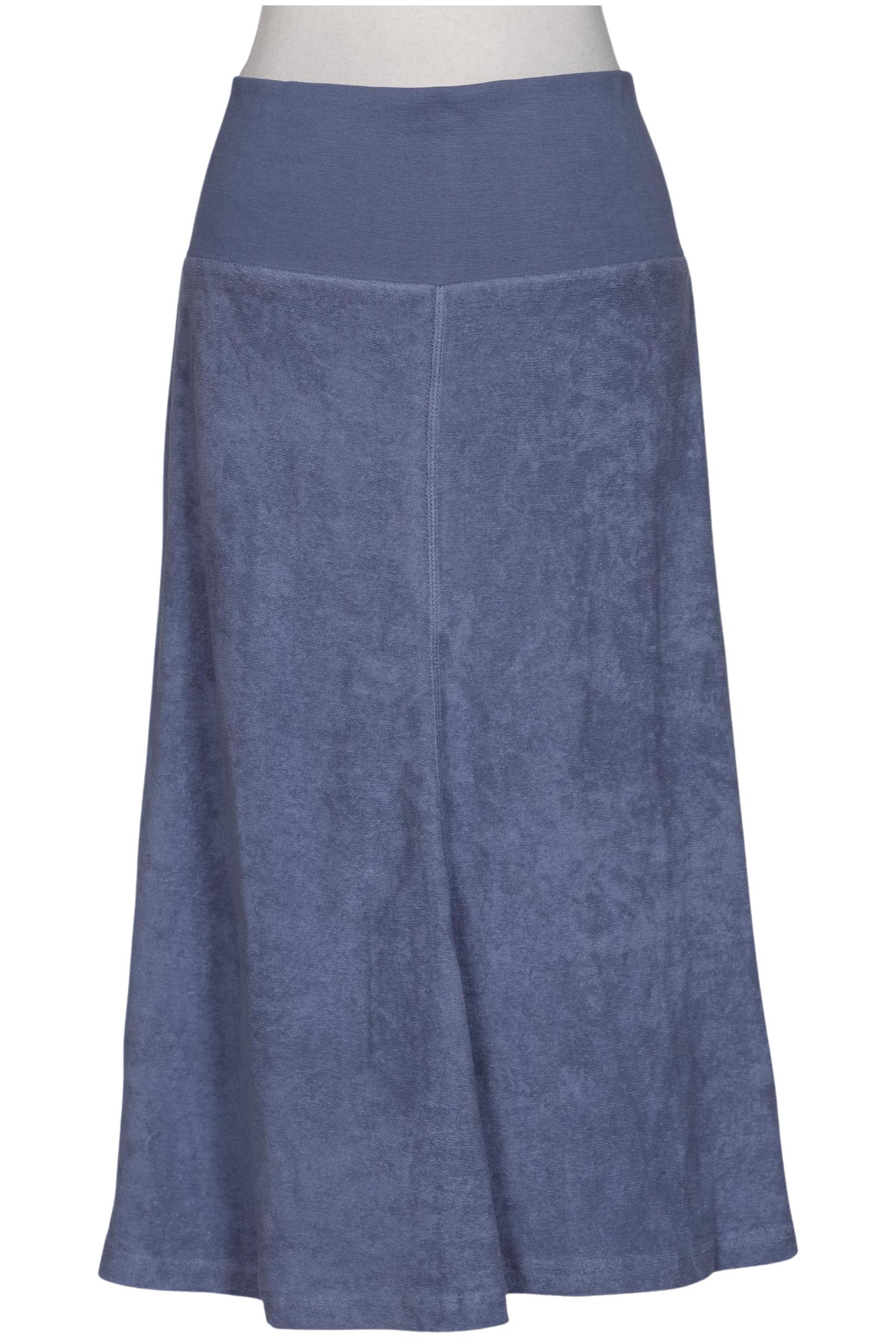 

hessnatur Damen Rock, blau, Gr. 36