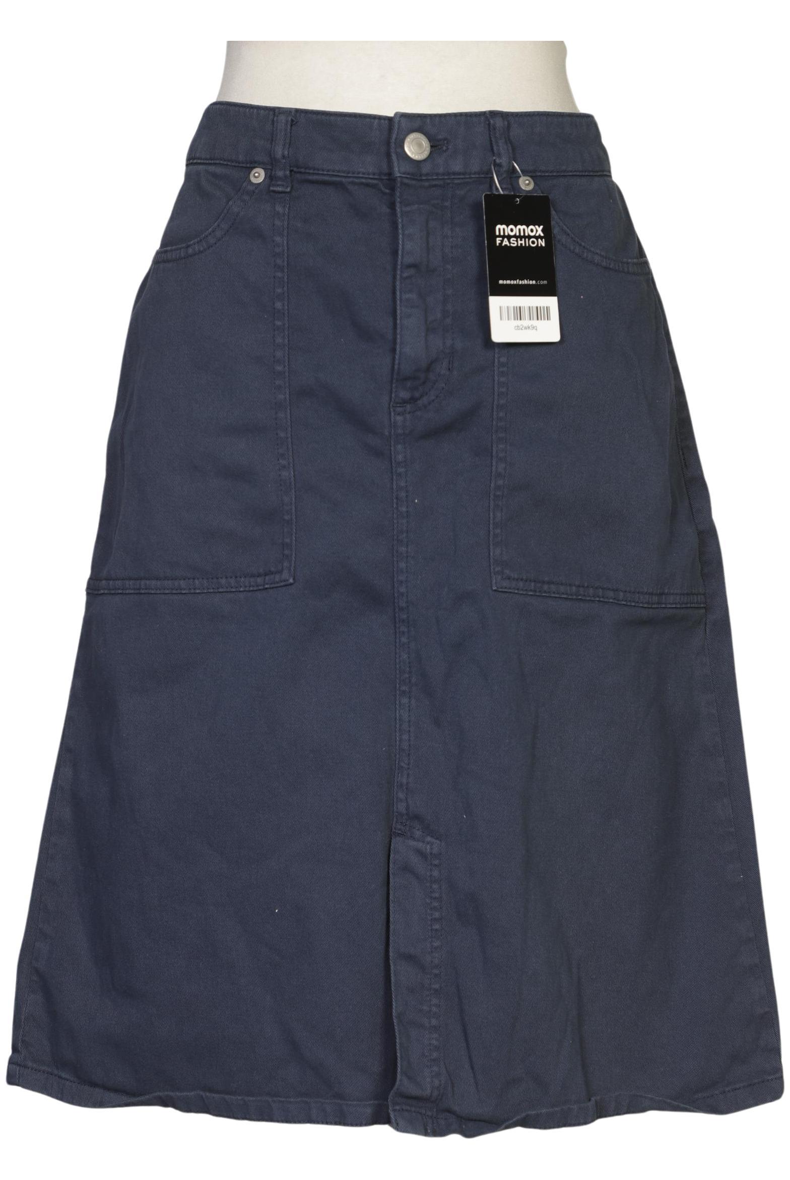 

hessnatur Damen Rock, marineblau, Gr. 38