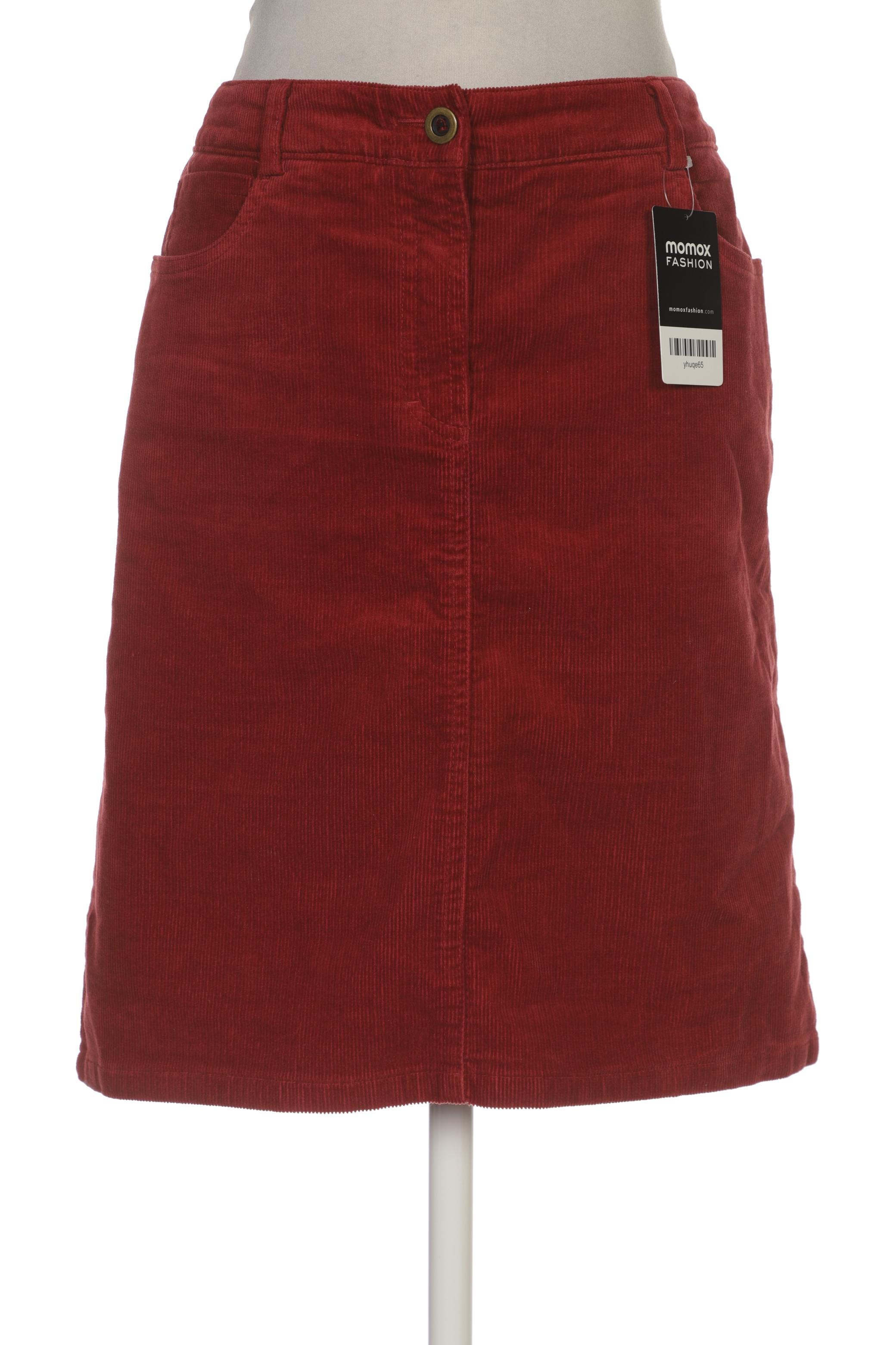 

hessnatur Damen Rock, bordeaux, Gr. 38