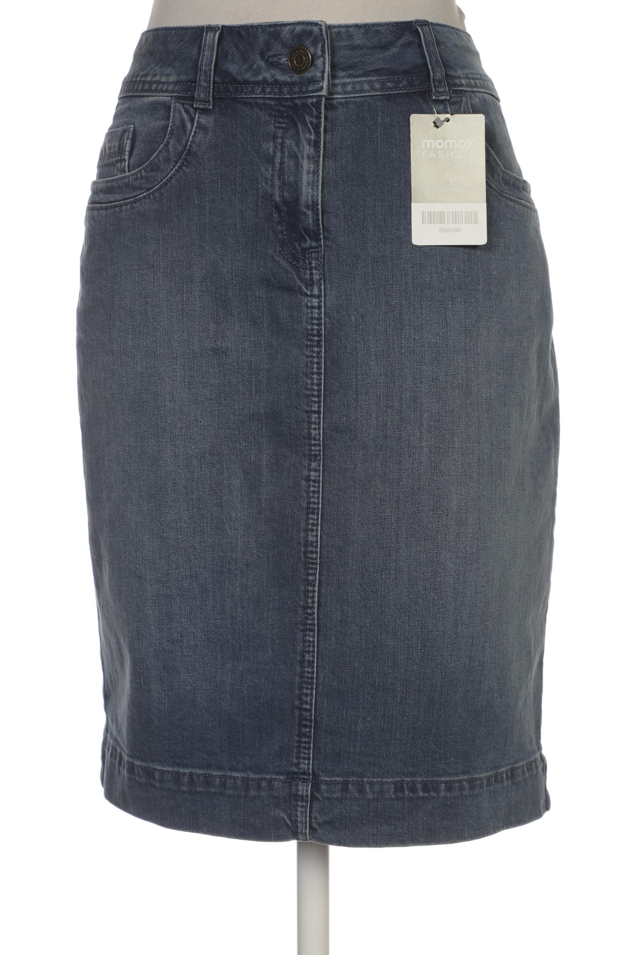 

hessnatur Damen Rock, blau, Gr. 40