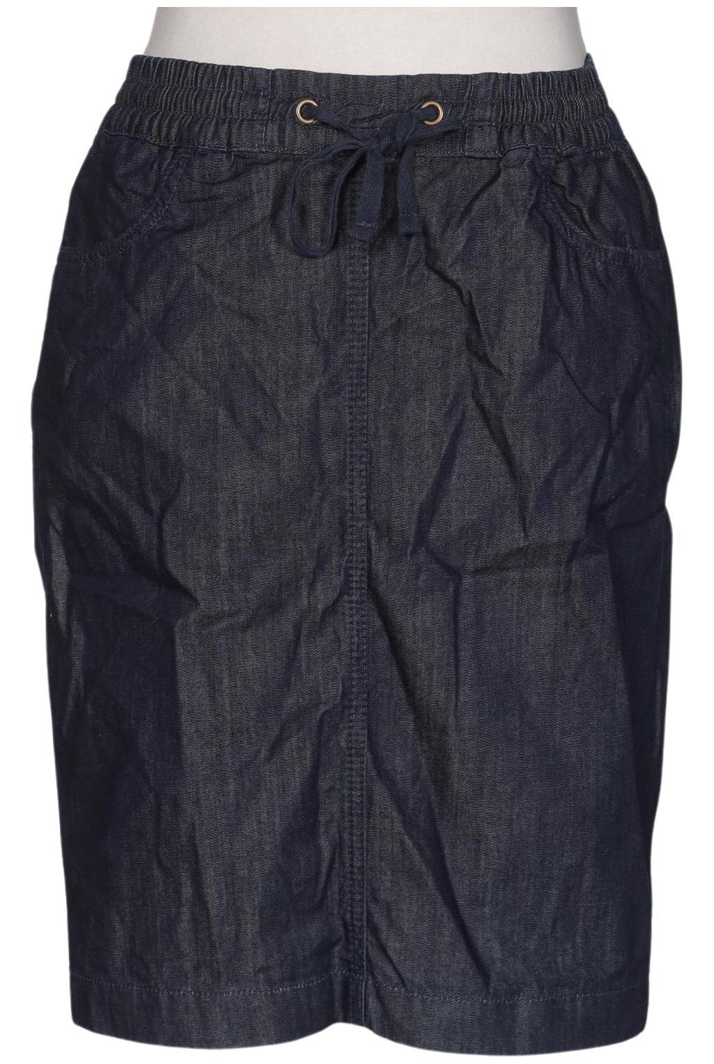 

hessnatur Damen Rock, marineblau, Gr. 34