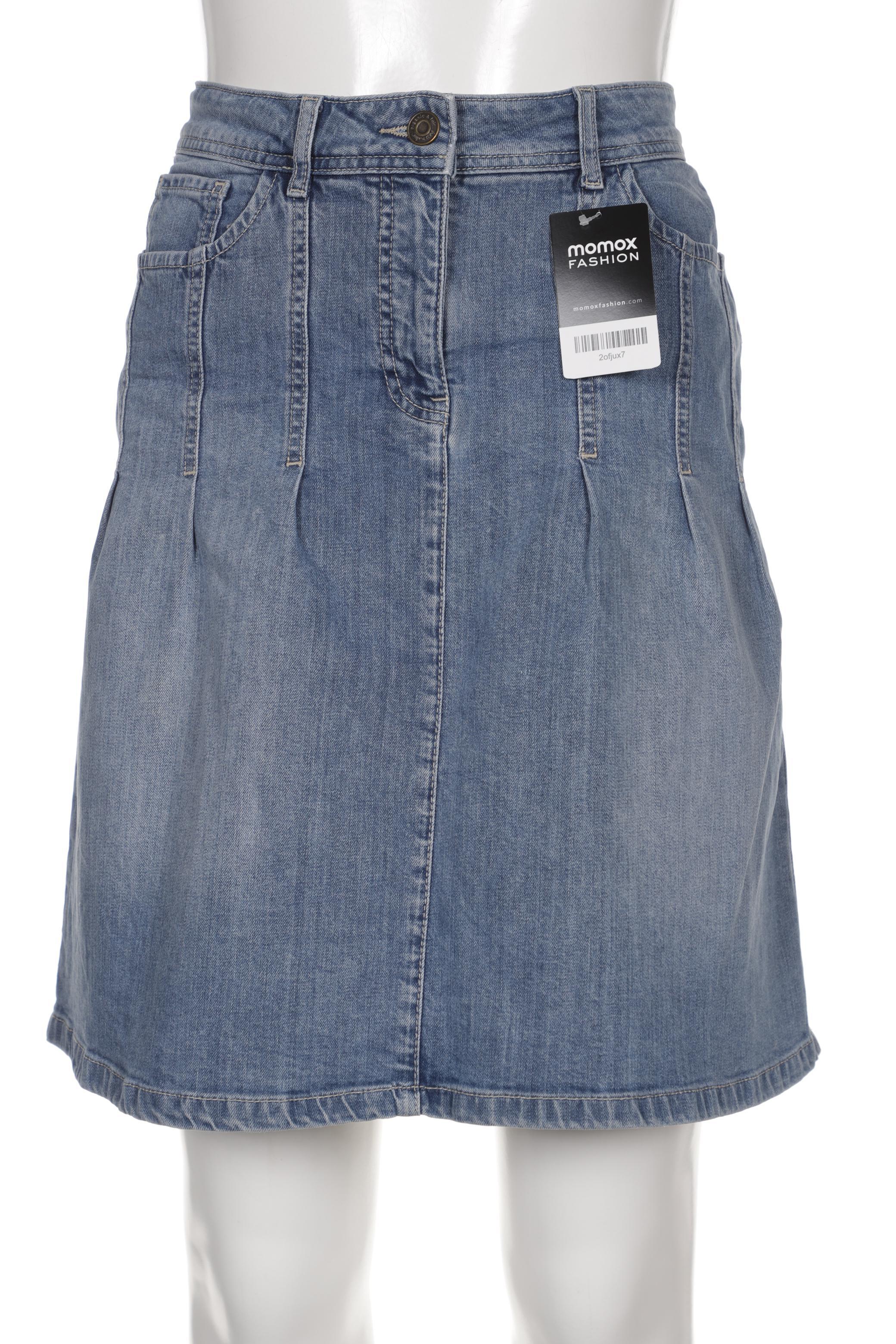 

hessnatur Damen Rock, blau