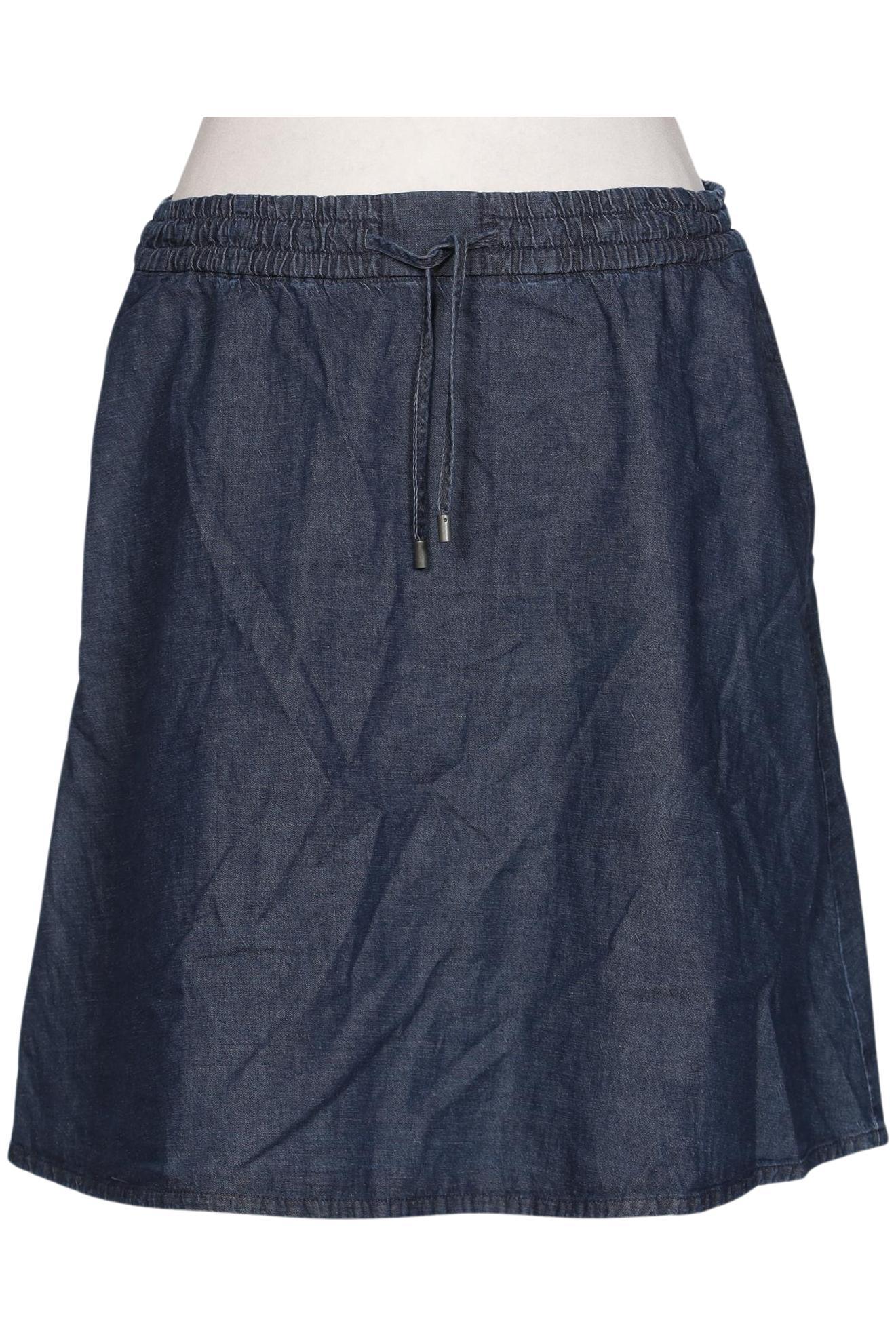 

hessnatur Damen Rock, blau, Gr. 36