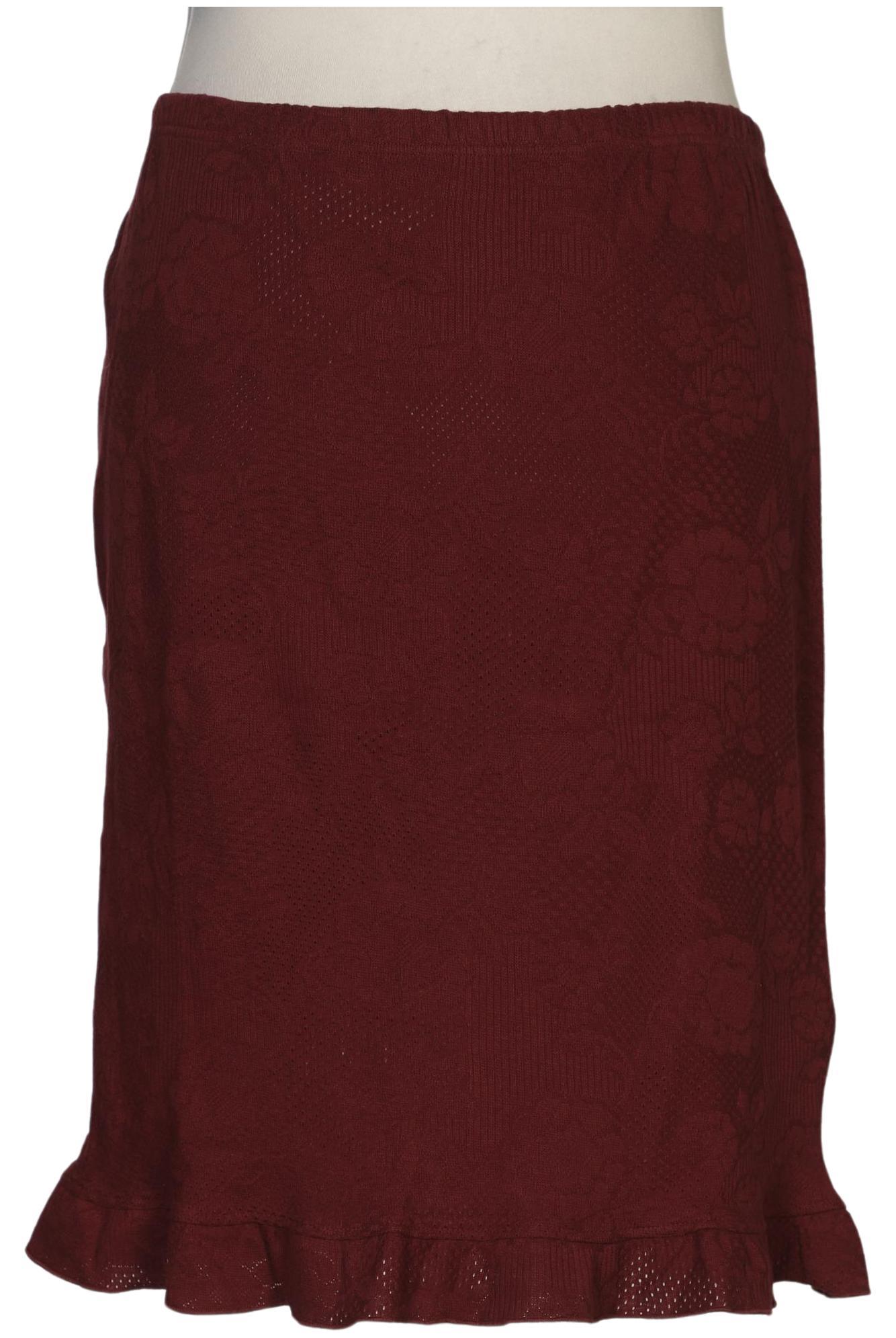 

hessnatur Damen Rock, bordeaux, Gr. 42