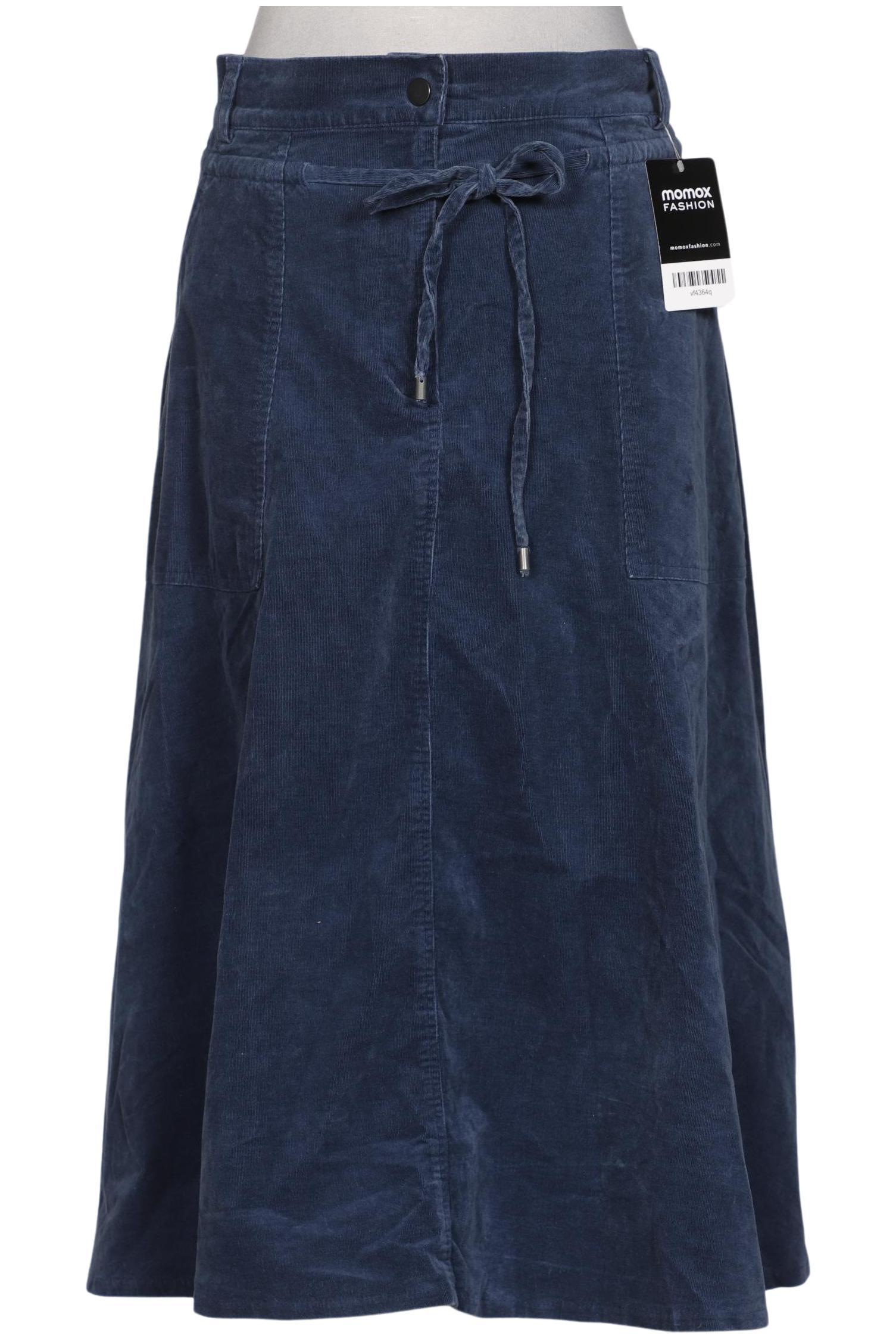 

hessnatur Damen Rock, blau, Gr. 38