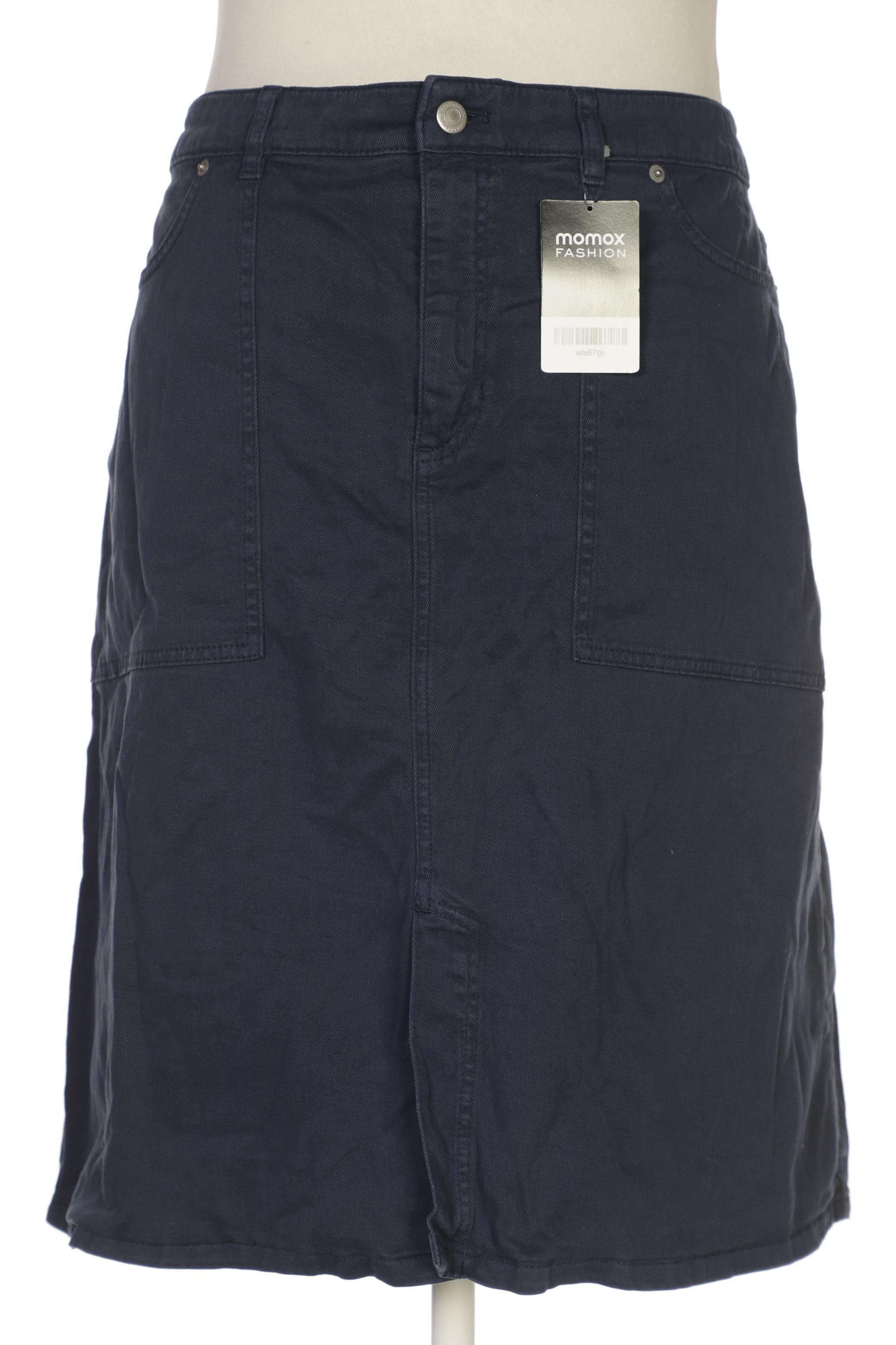 

hessnatur Damen Rock, blau, Gr. 48