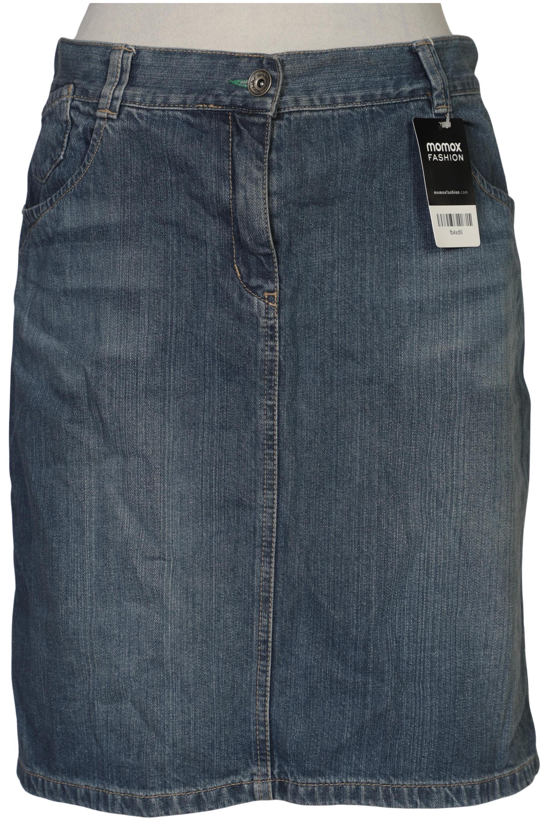 

hessnatur Damen Rock, blau, Gr. 40