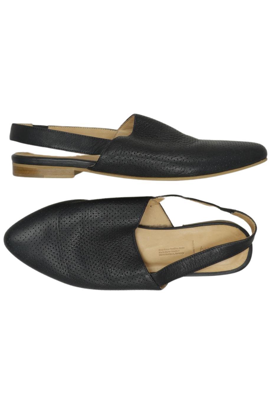 

hessnatur Damen Sandale, schwarz, Gr. 38